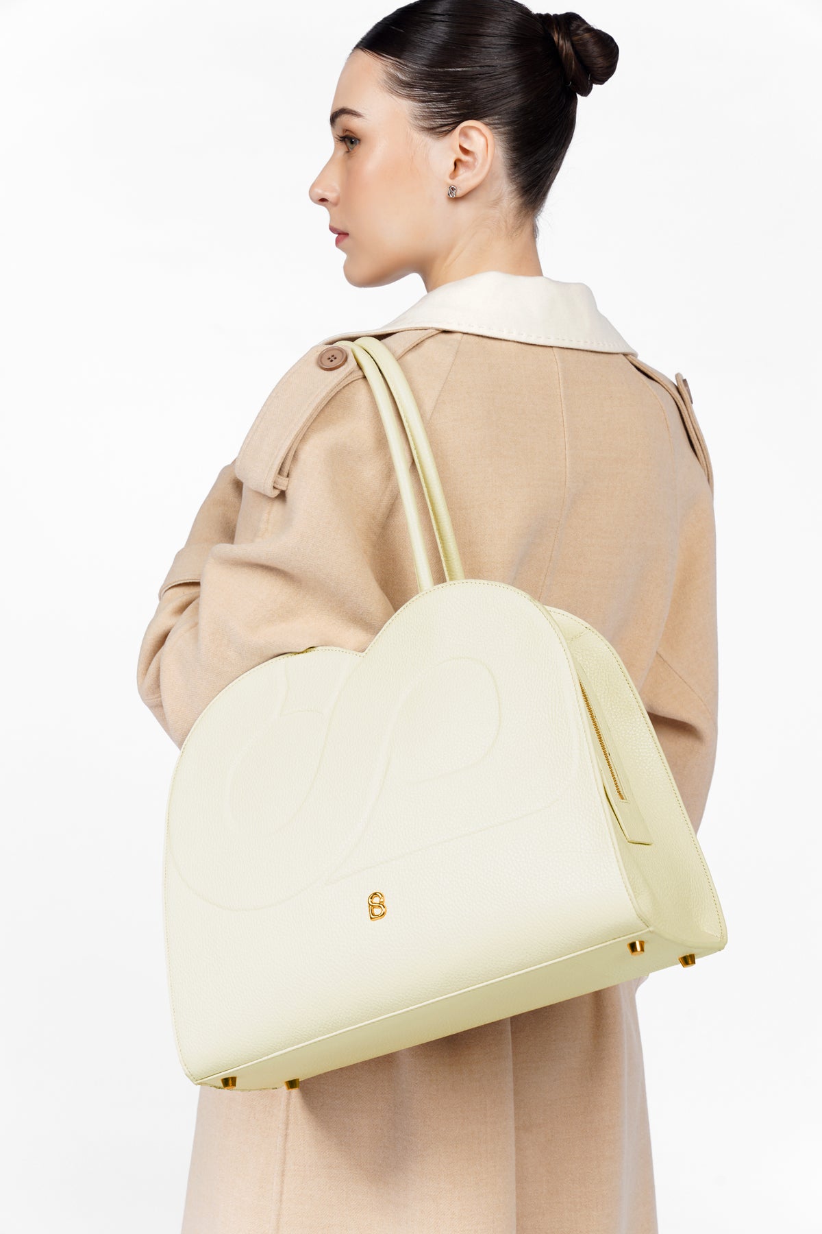 Joy Çanta Büyük - Bianco Candido