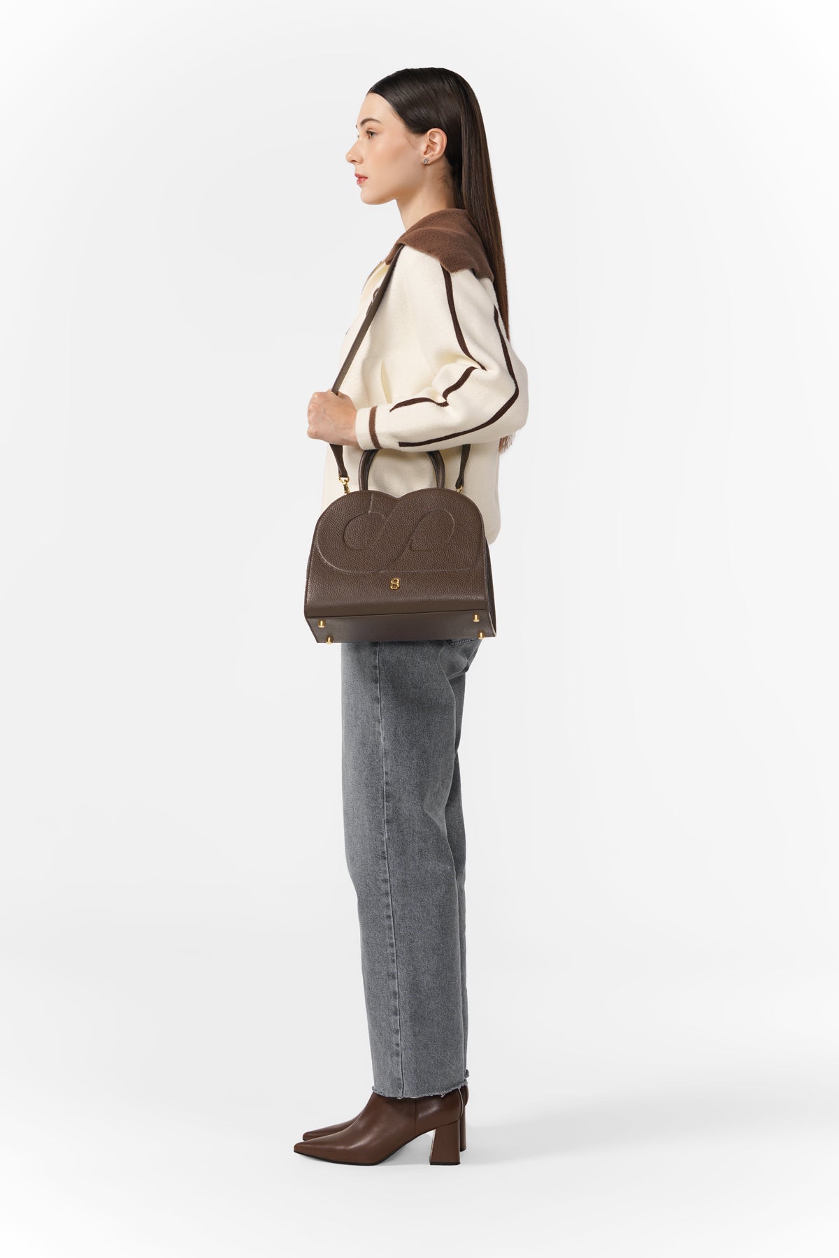 Joy Bag Orta Boy - Çikolata