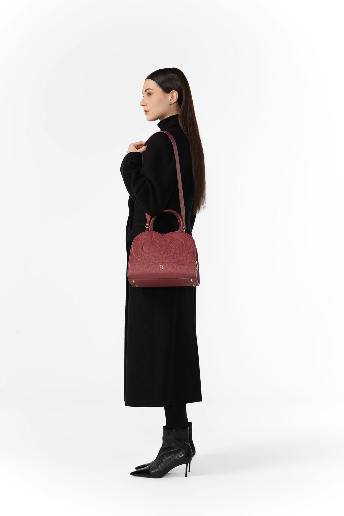 Joy Bag Orta Boy - Kızılcık