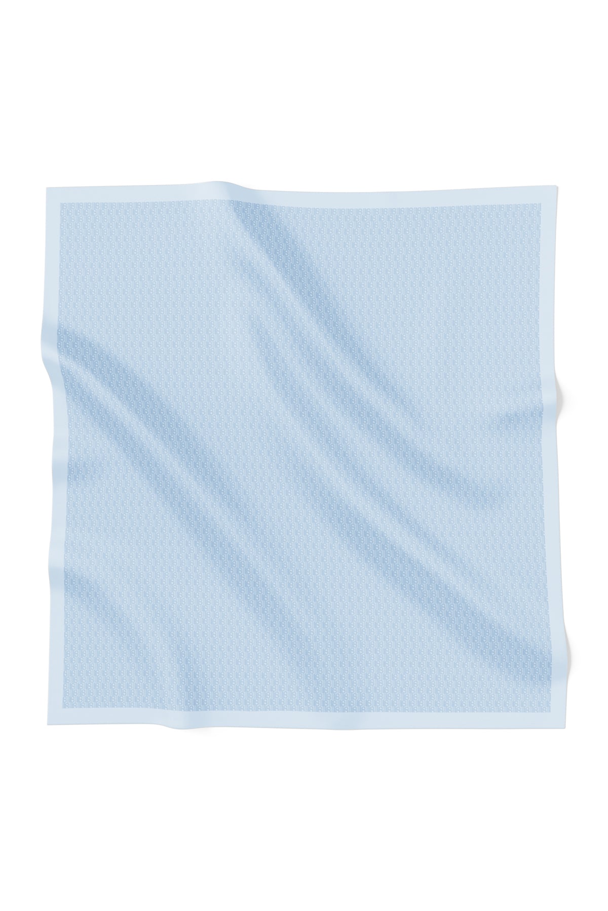 Leena Monogram Square - Powder Blue