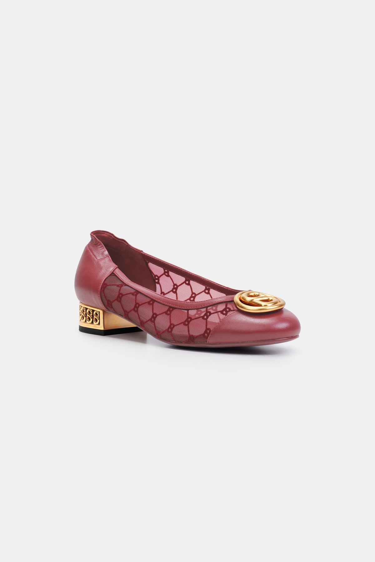 Meela Pump - Maroon
