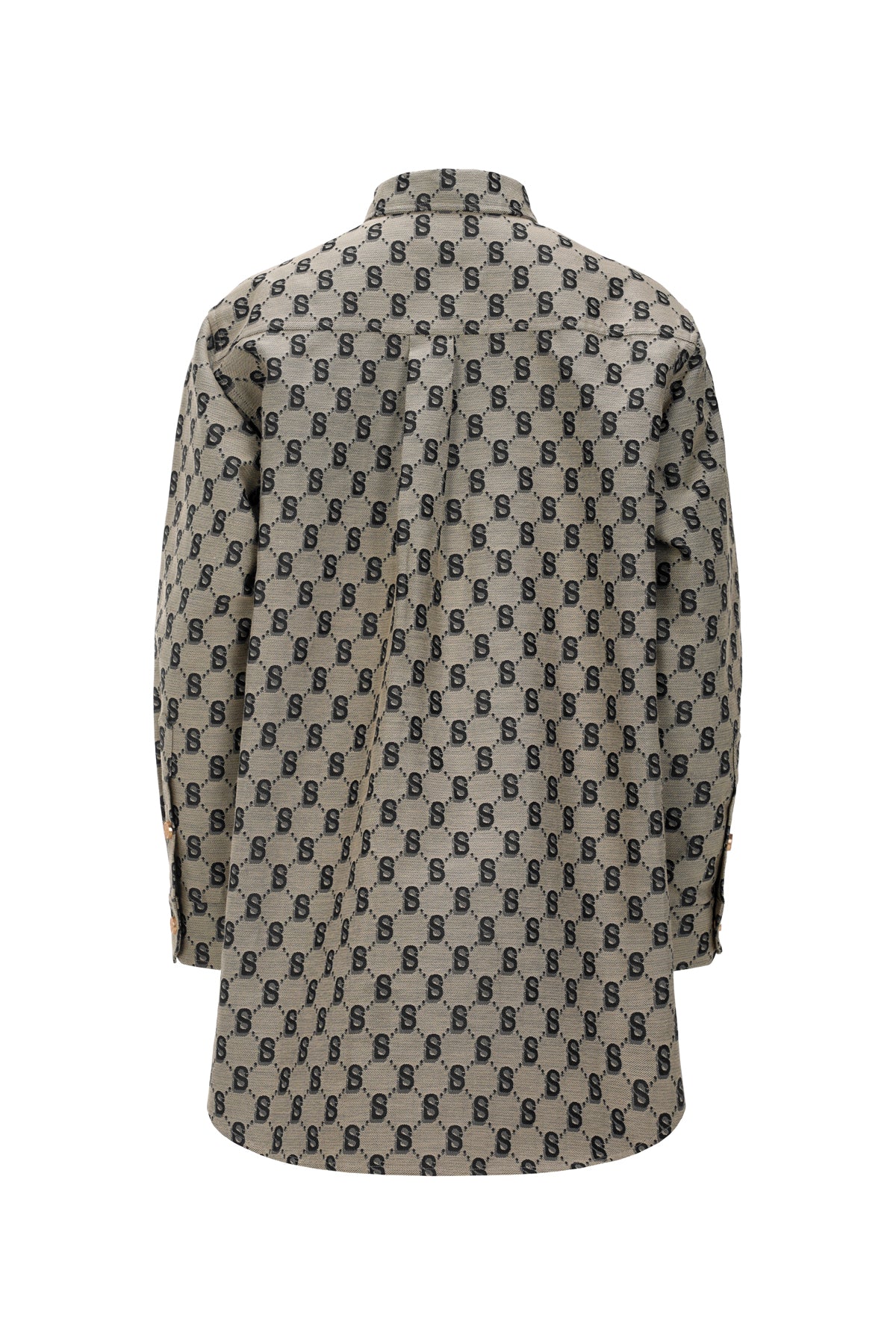 Monogram Beverly Shirt - Black Taupe