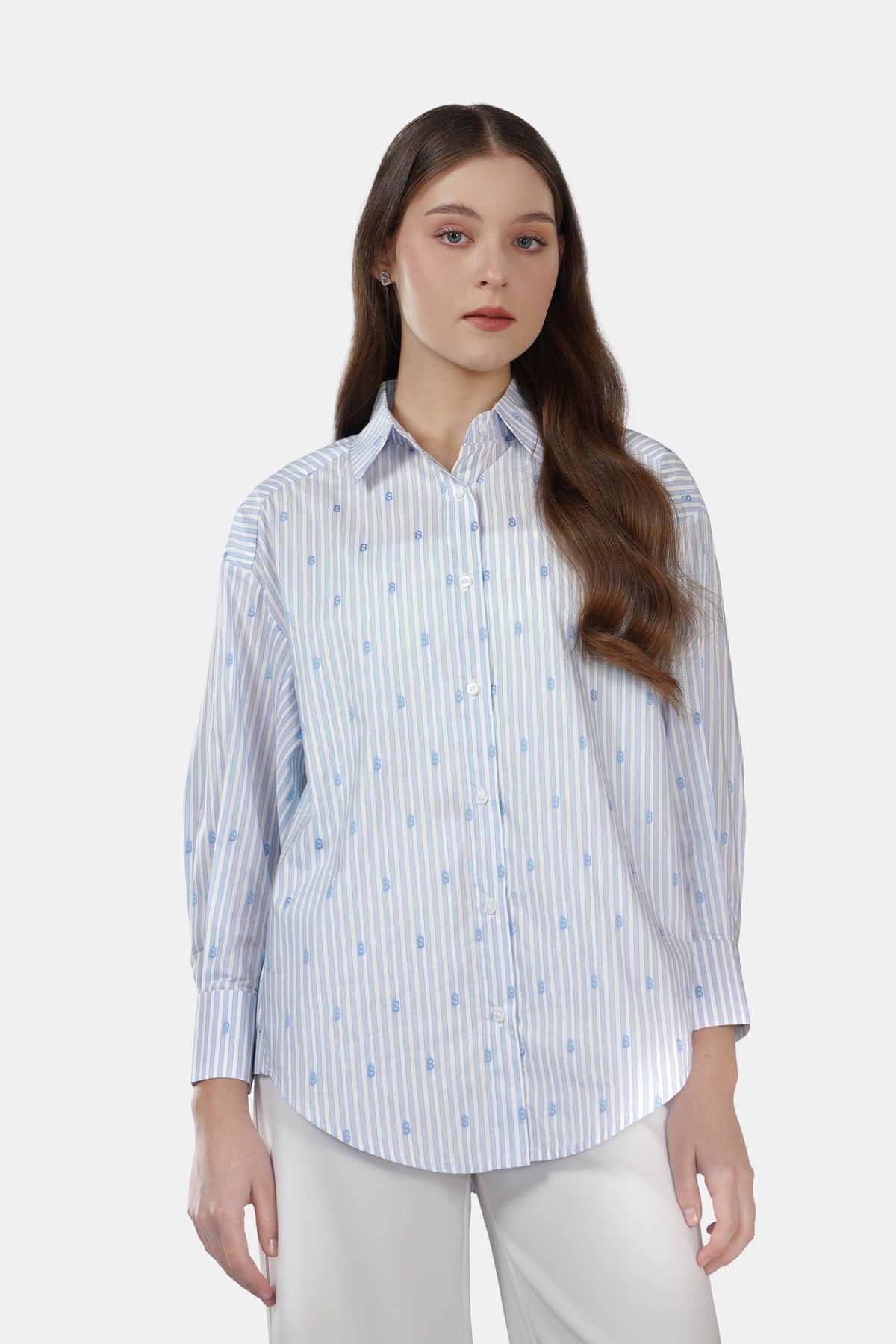 Monogram Ligna Basic Shirt - Blue