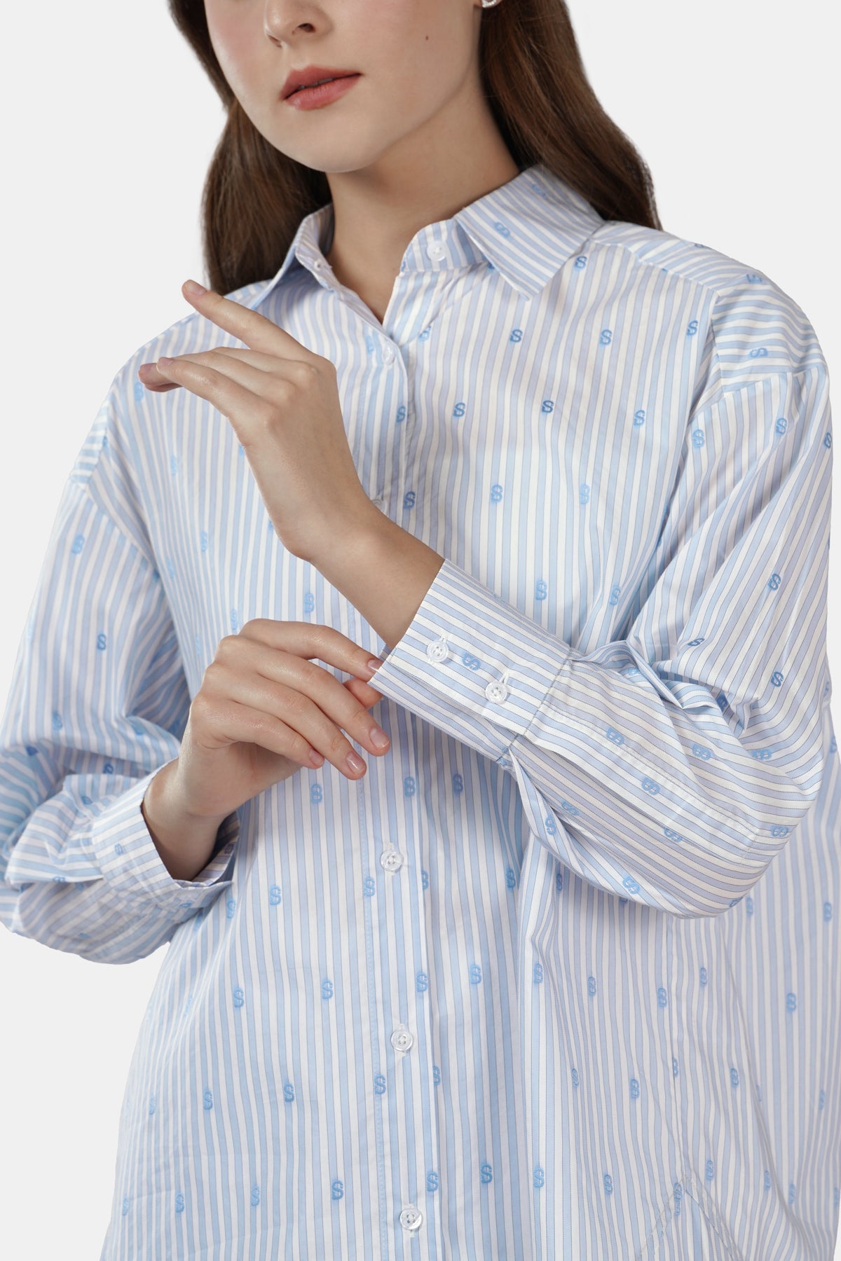 Monogram Ligna Basic Shirt - Blue