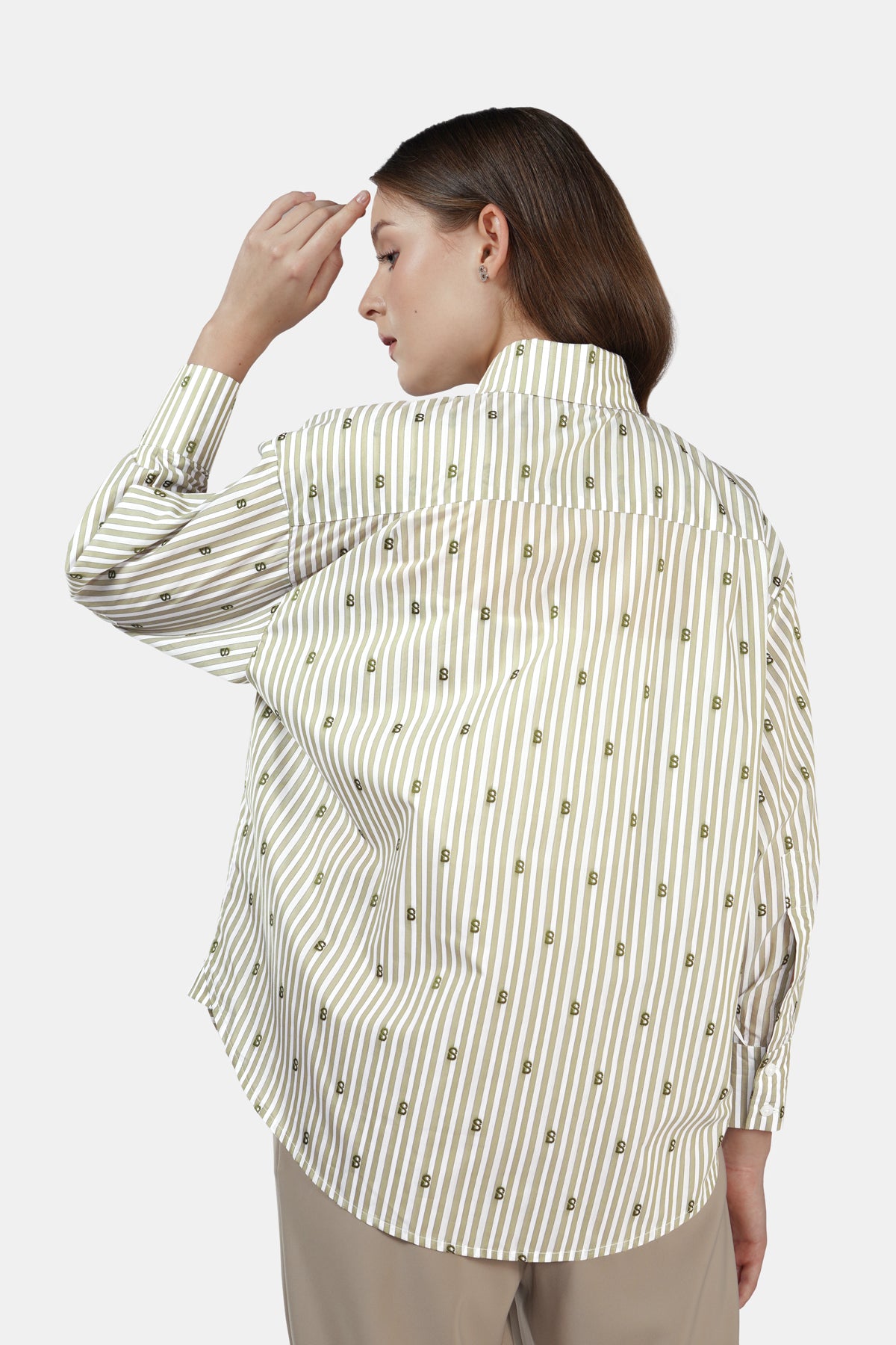 Monogram Ligna Basic Shirt - Sage