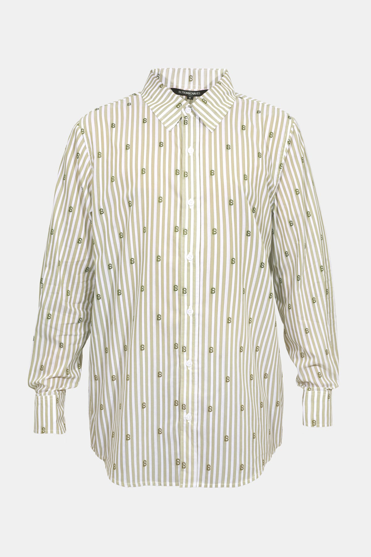 Monogram Ligna Men Shirt - Sage