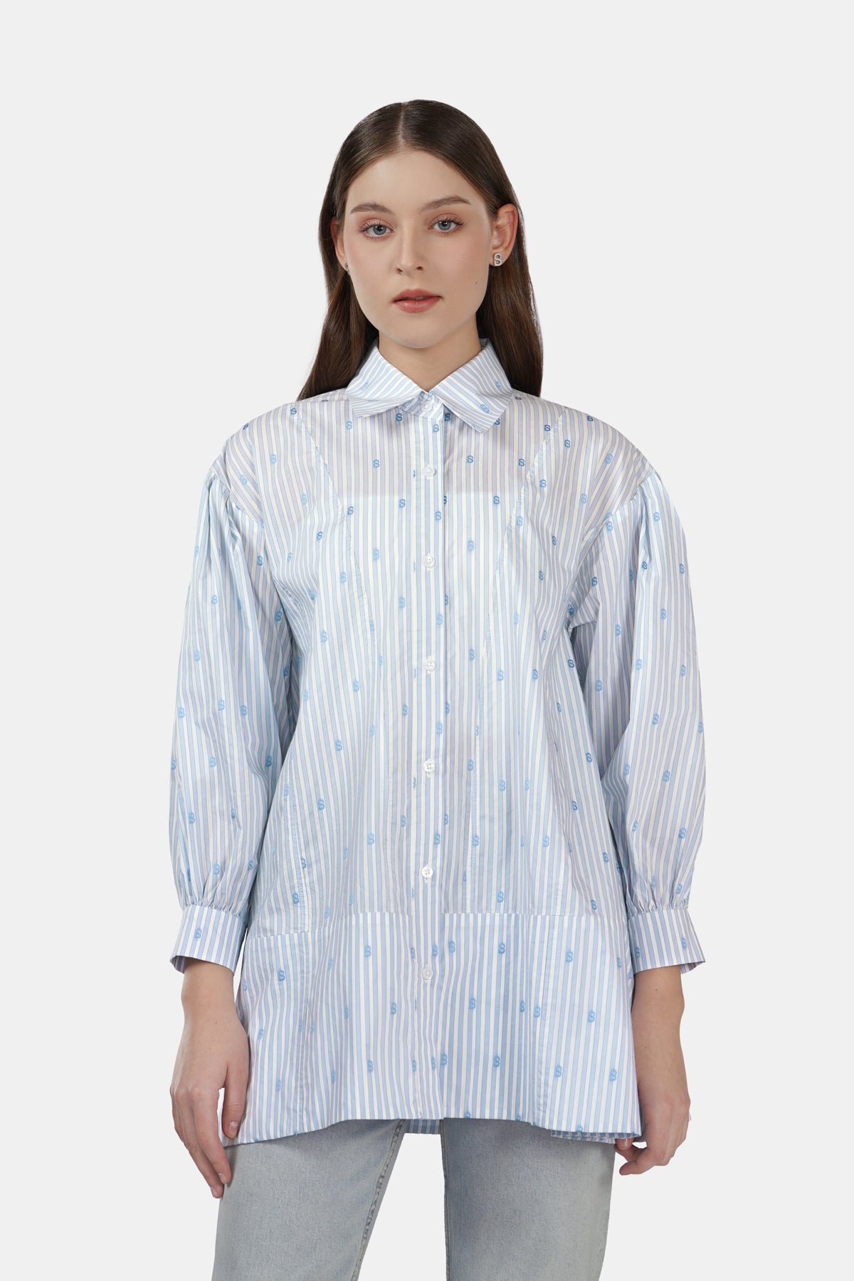 Monogram Ligna Shirt - Blue