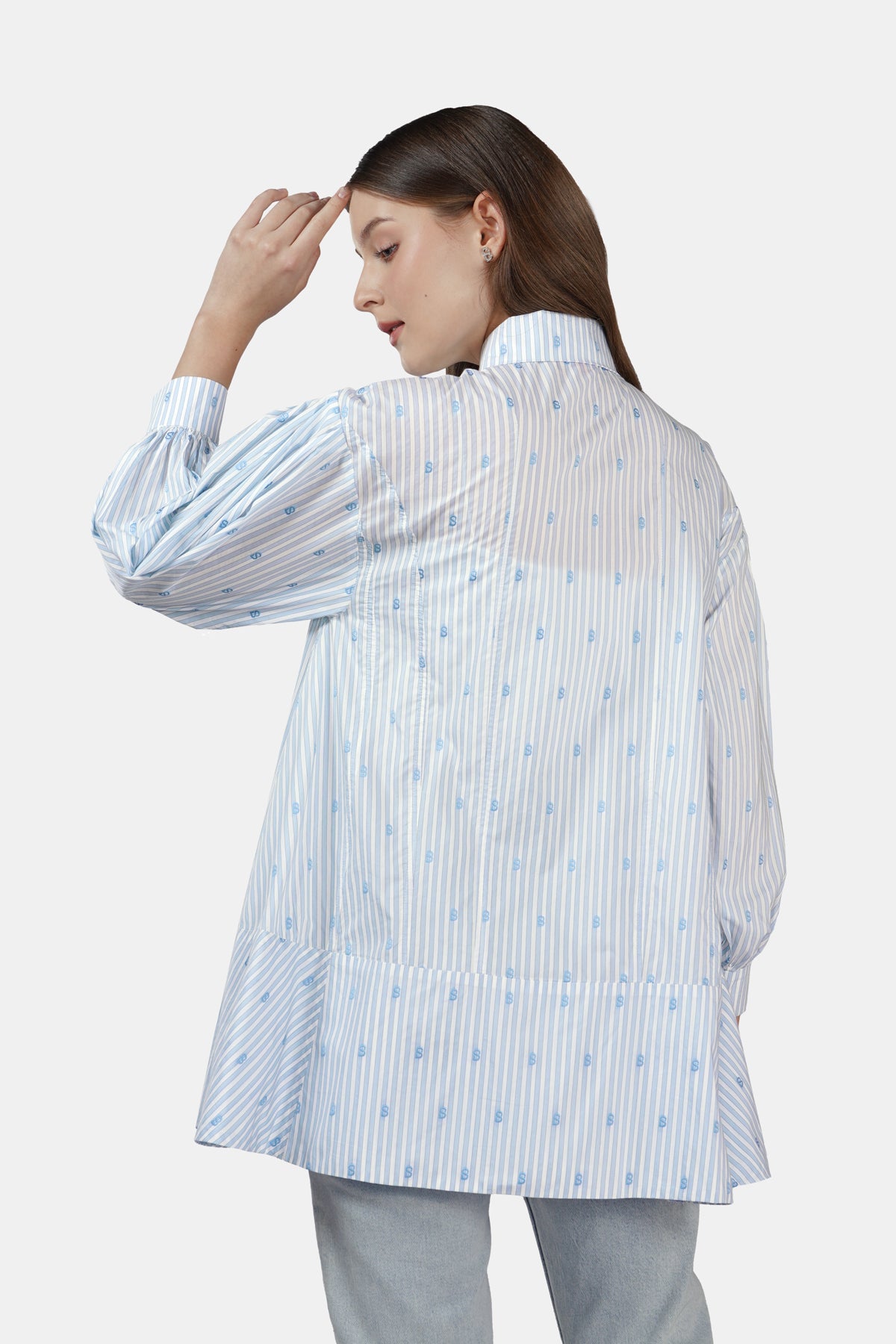 Monogram Ligna Shirt - Blue