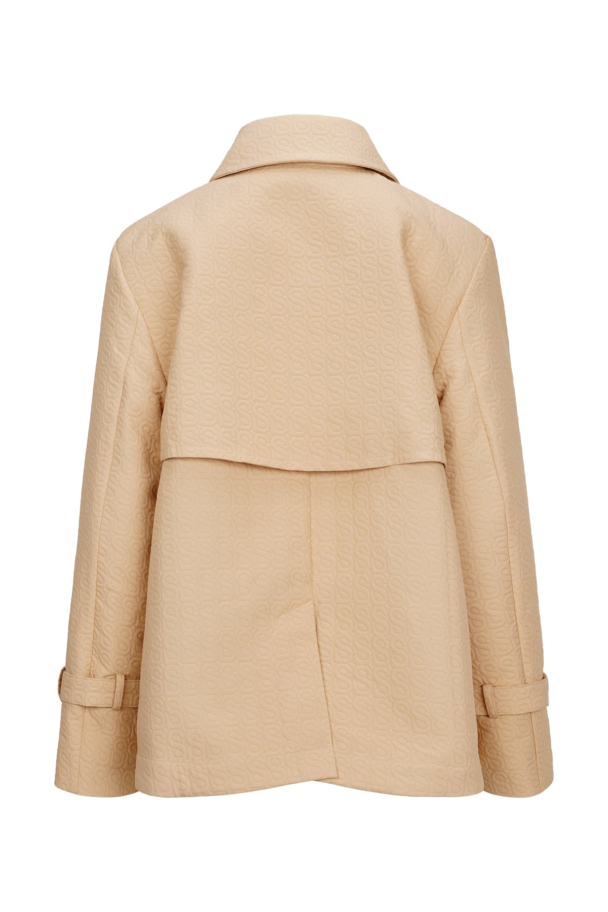 Monogram Luna Coat - Tan