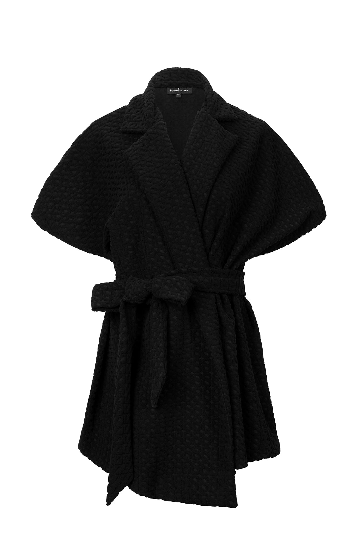 Monogram Luna Knit Outer - Black