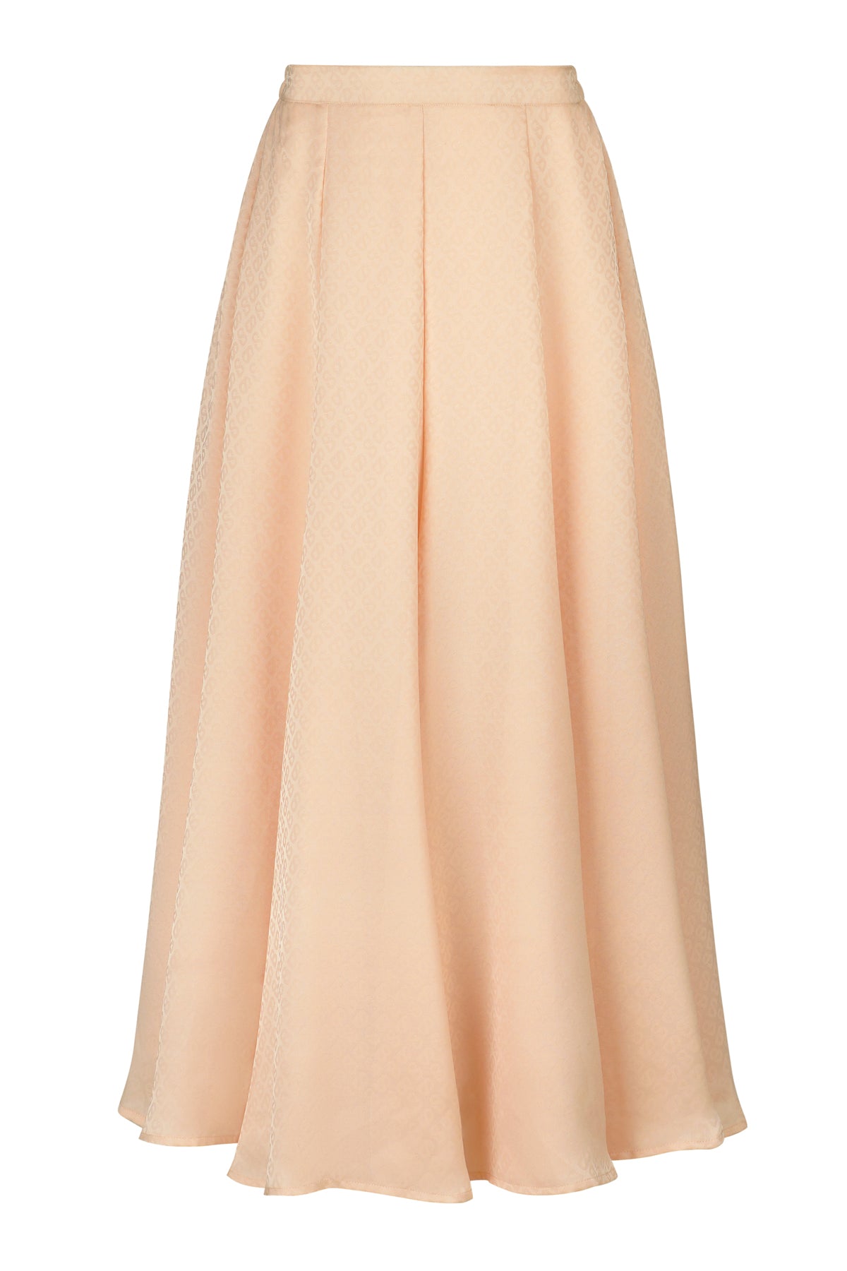 Monogram Saten Etek - Pembe