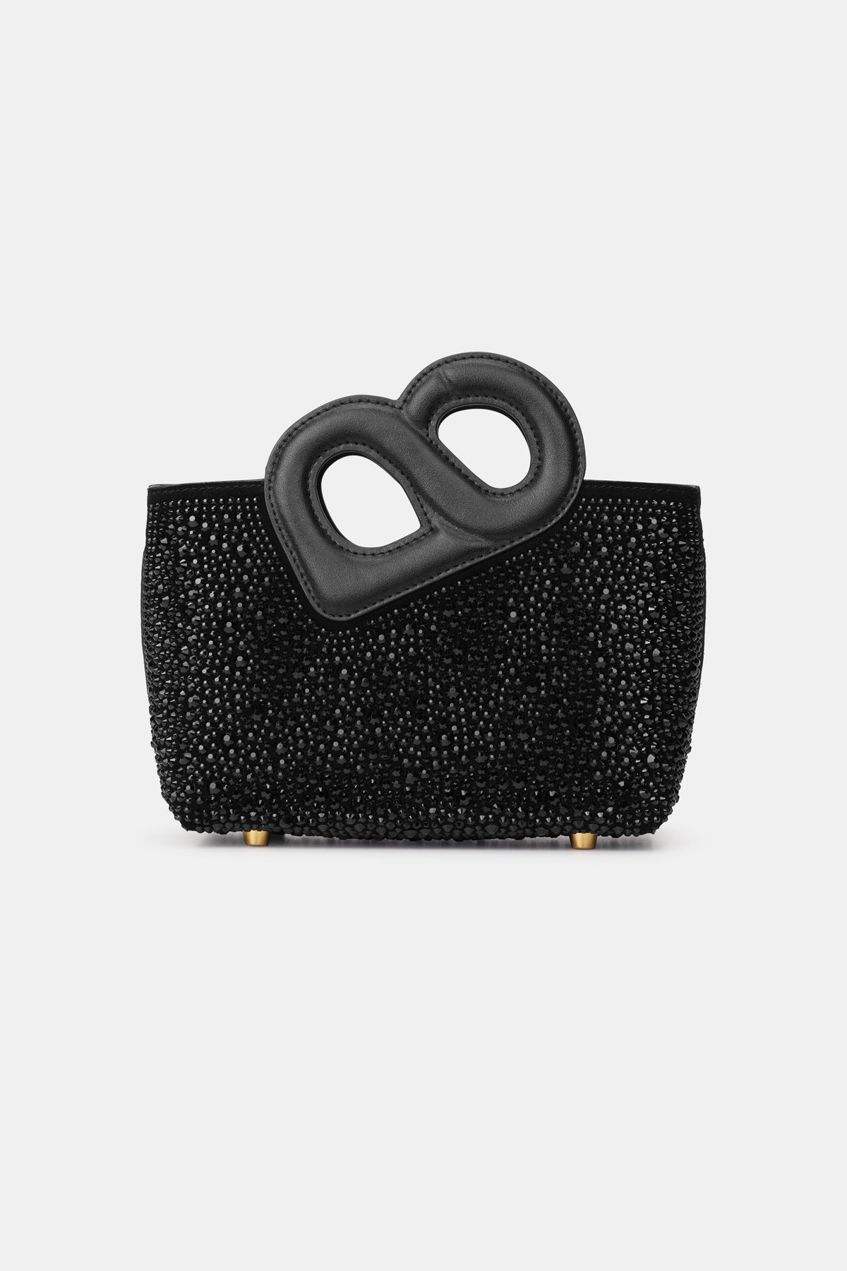 Nina Crystal Bag Small - Black