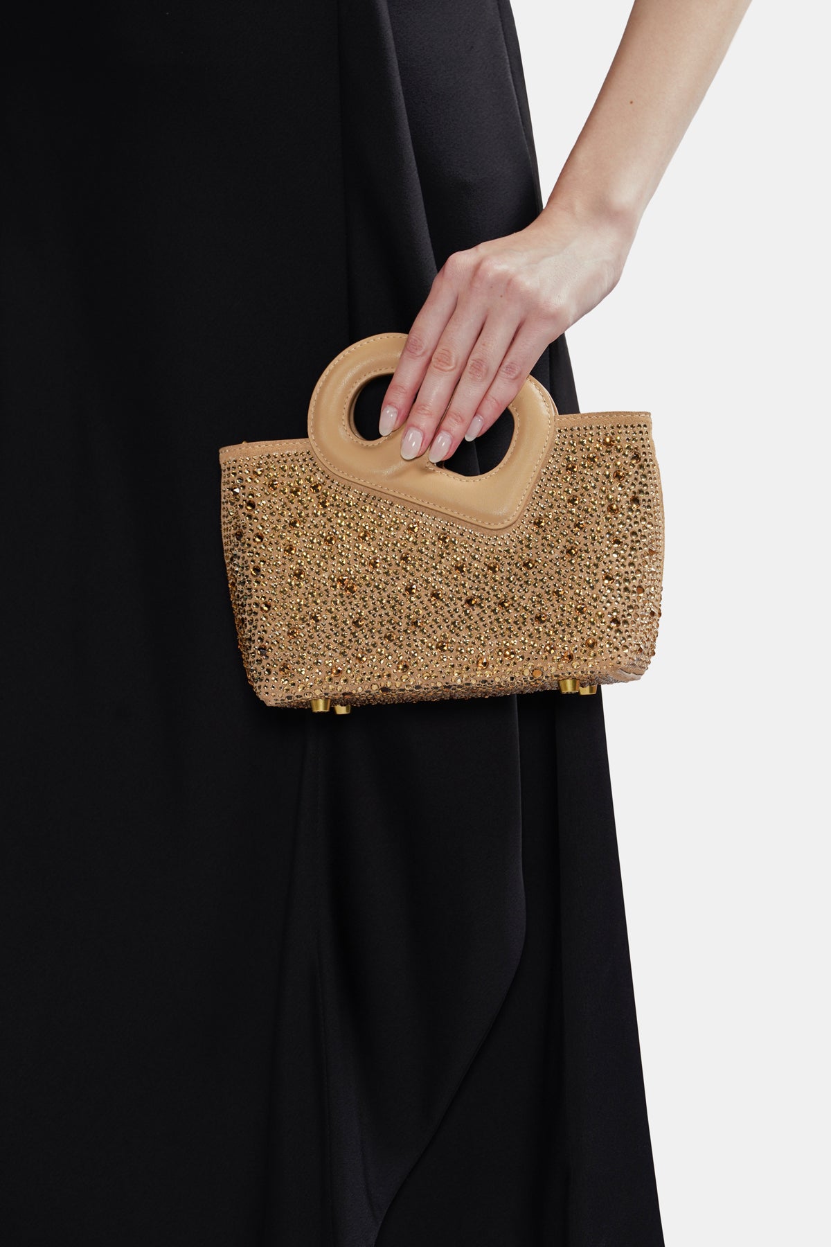 Nina Crystal Bag Small - Gold