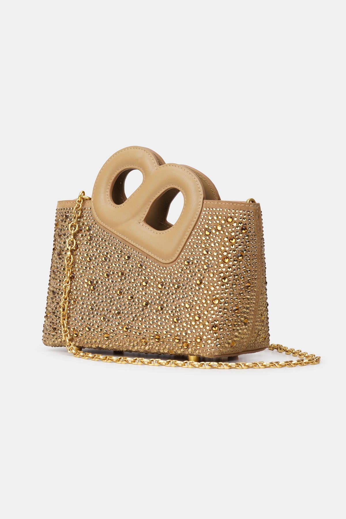 Nina Crystal Bag Small - Gold