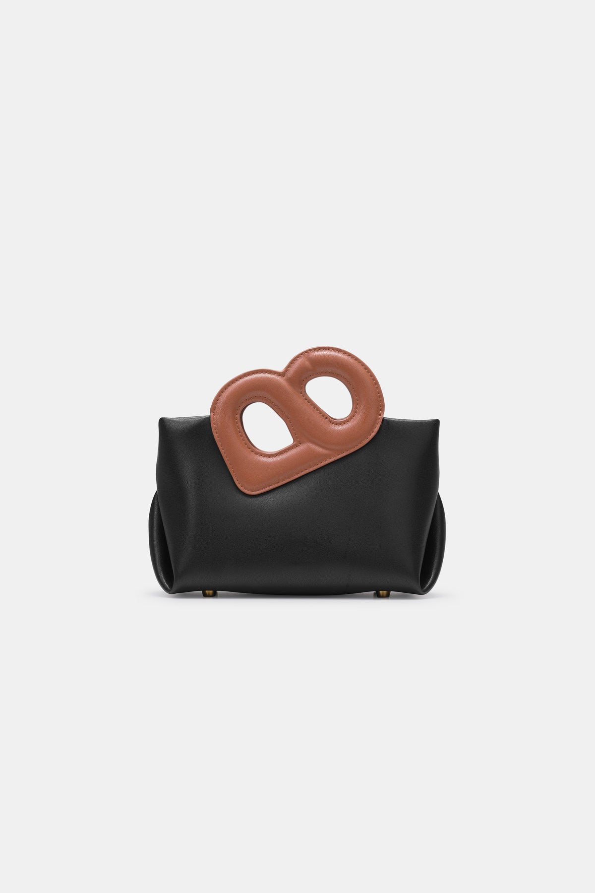 Nina Two-Tone Bag Small - Black/Brown