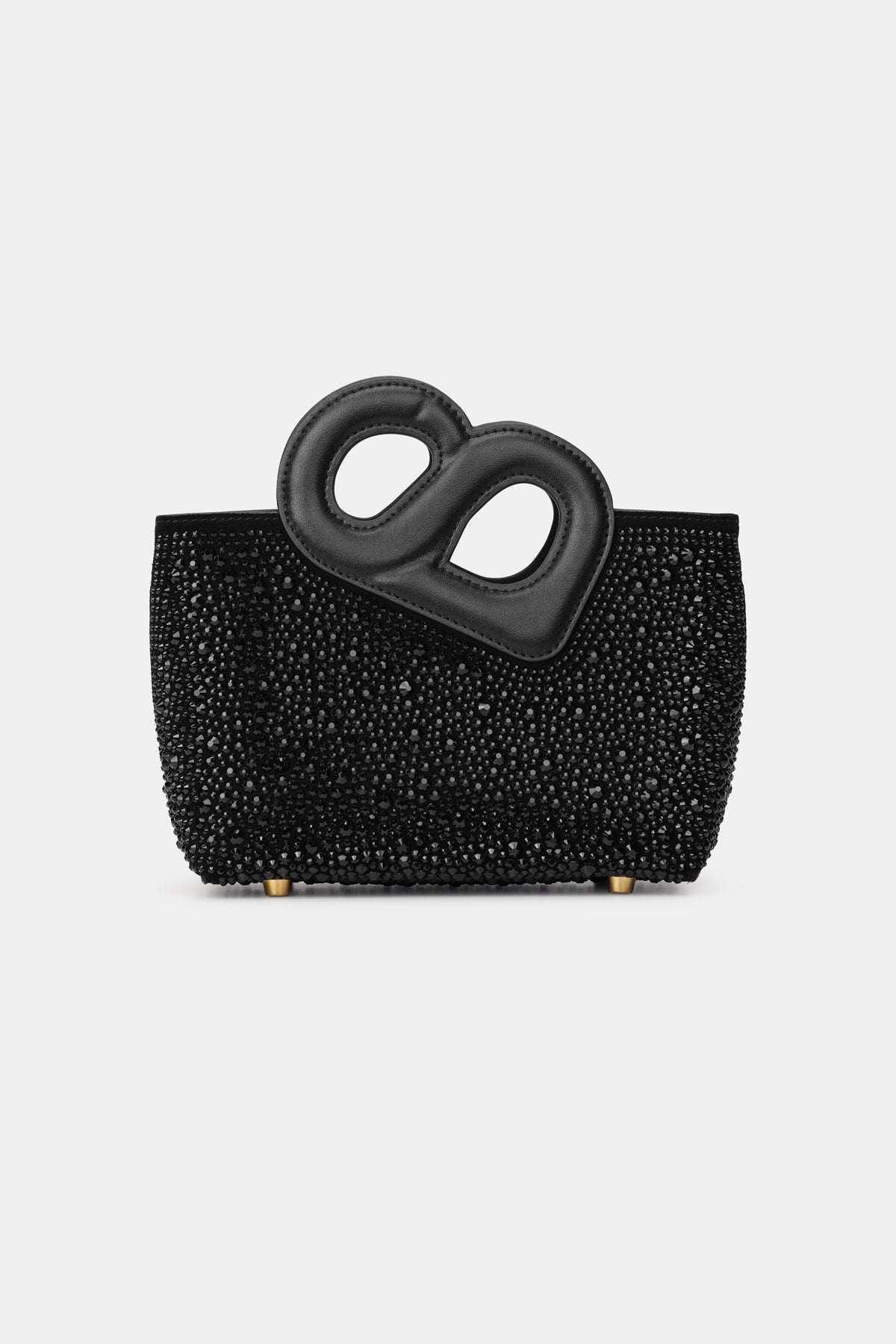 Nina Crystal Bag Small - Black