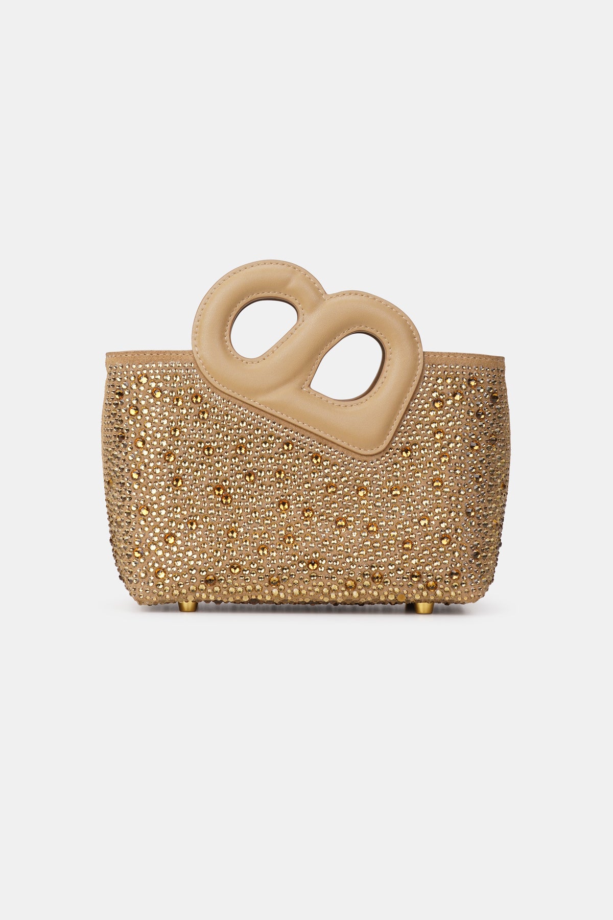 Nina Crystal Bag Small Gold – Buttonscarves