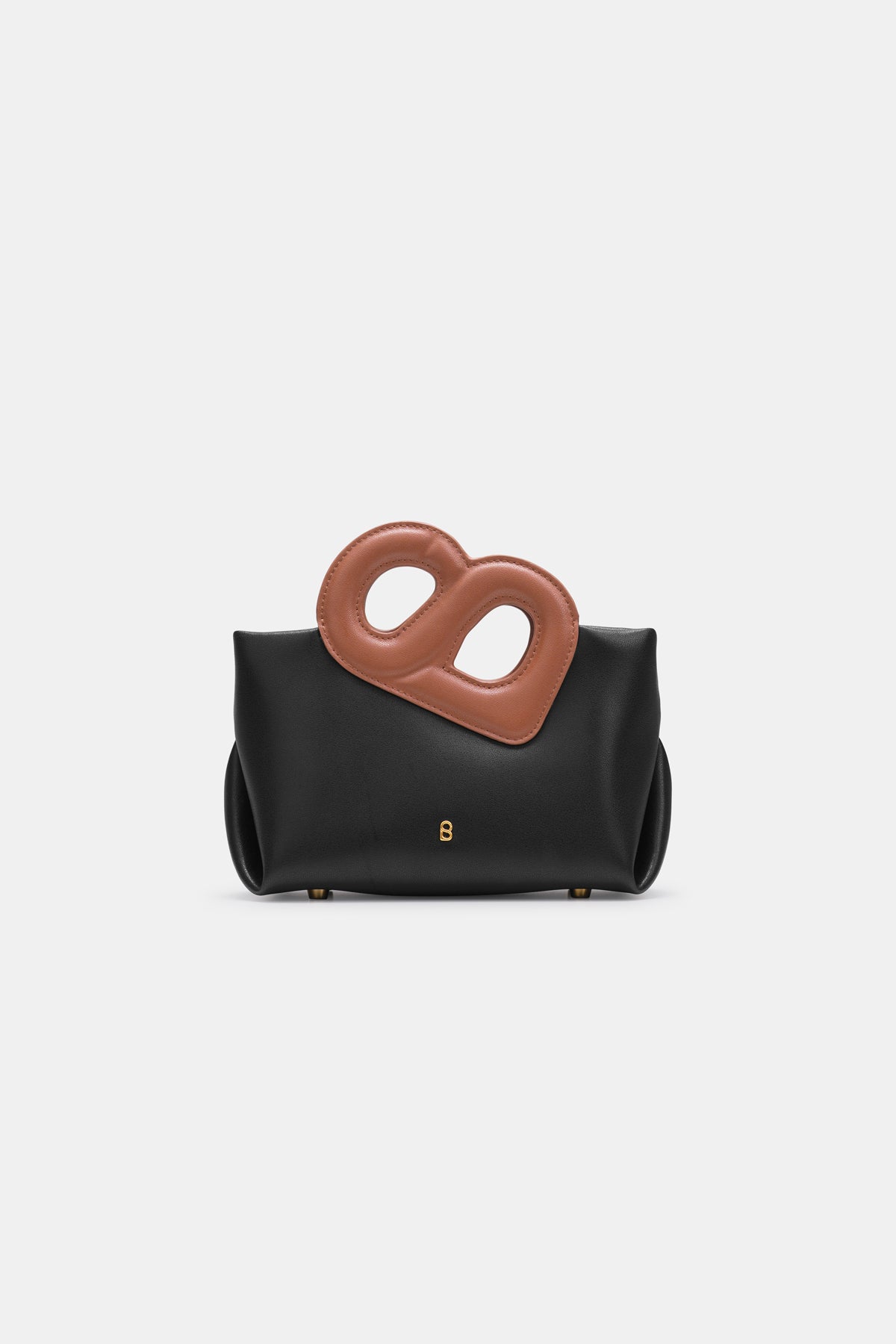 Nina Two-Tone Bag Small - Black/Brown