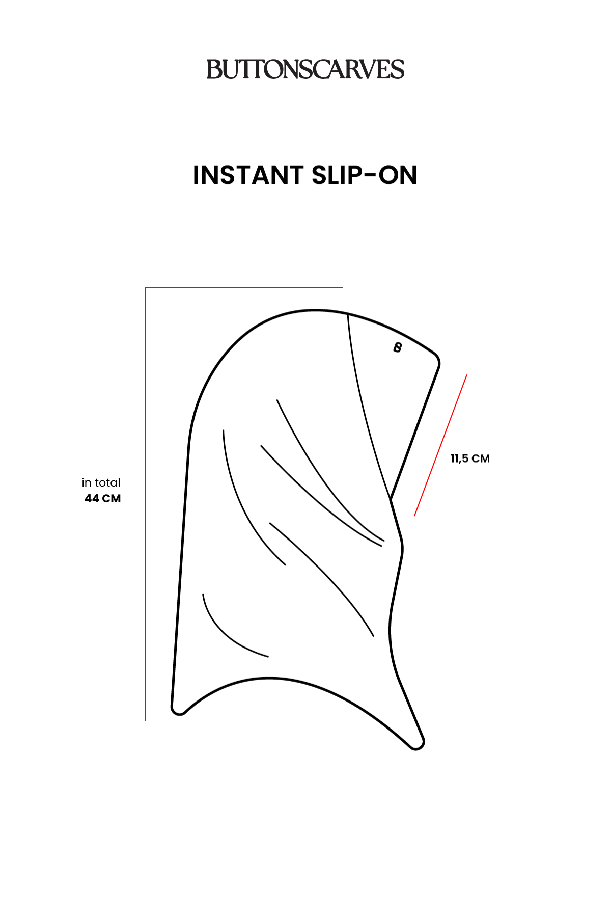 Instant Slip-On - Broken White