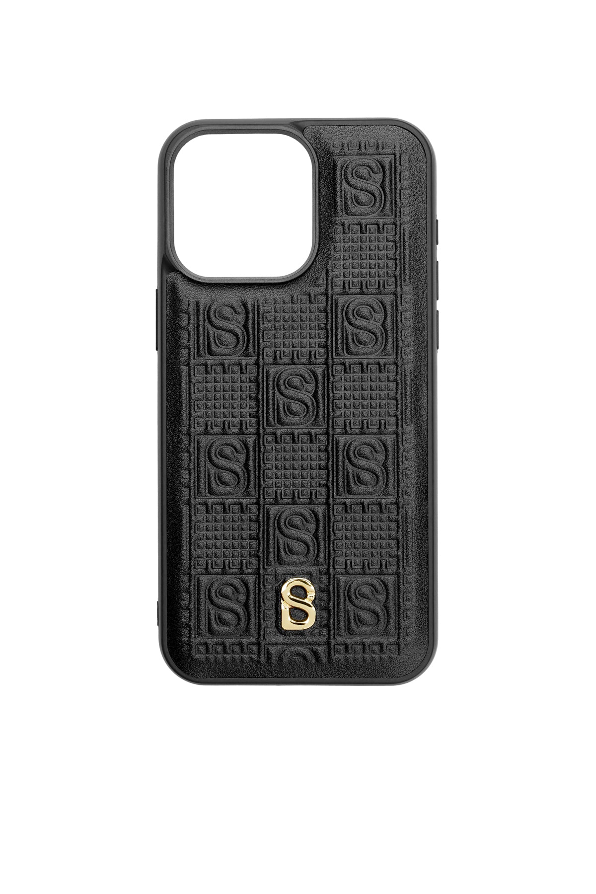Plaid Phone Case - Black