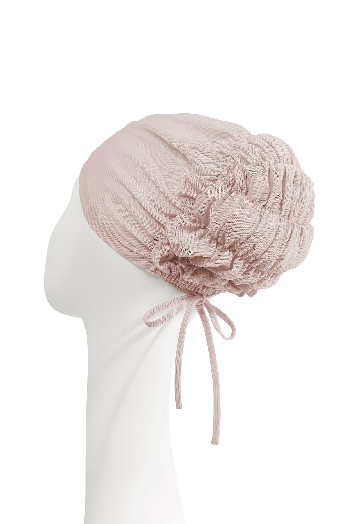 Pliseli Arka İç Şapka - Fındık