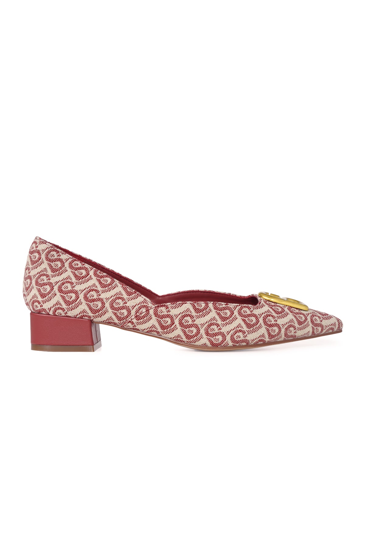 Alma Jacquard Shoes - Redwood