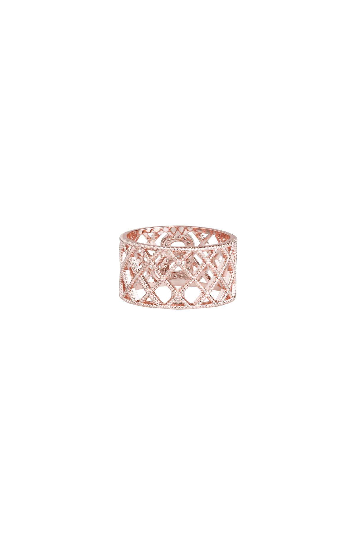 Diana Ring Brooch - Rose Gold