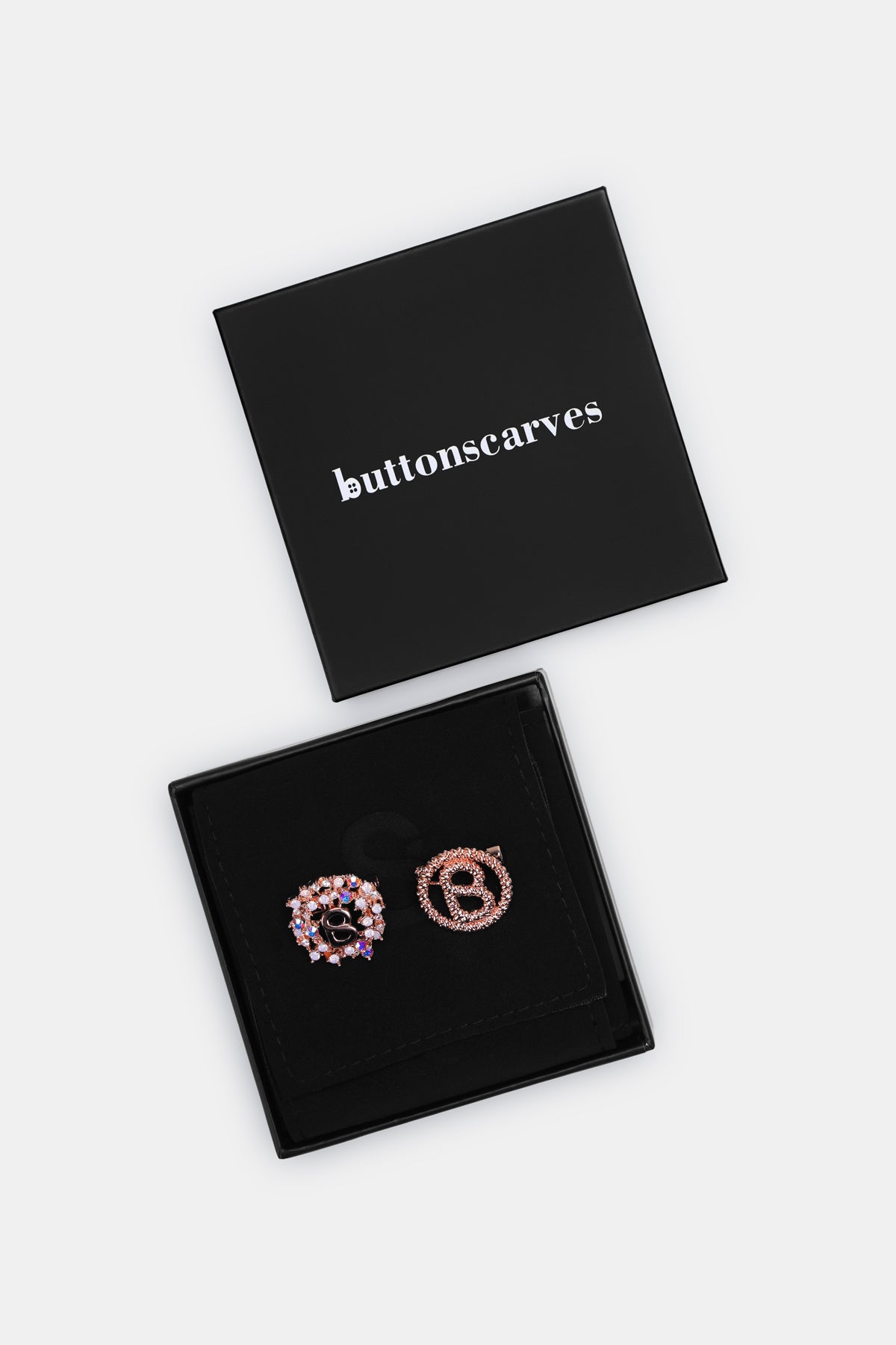 Round Pin Brooch Package 02 - Rose Gold