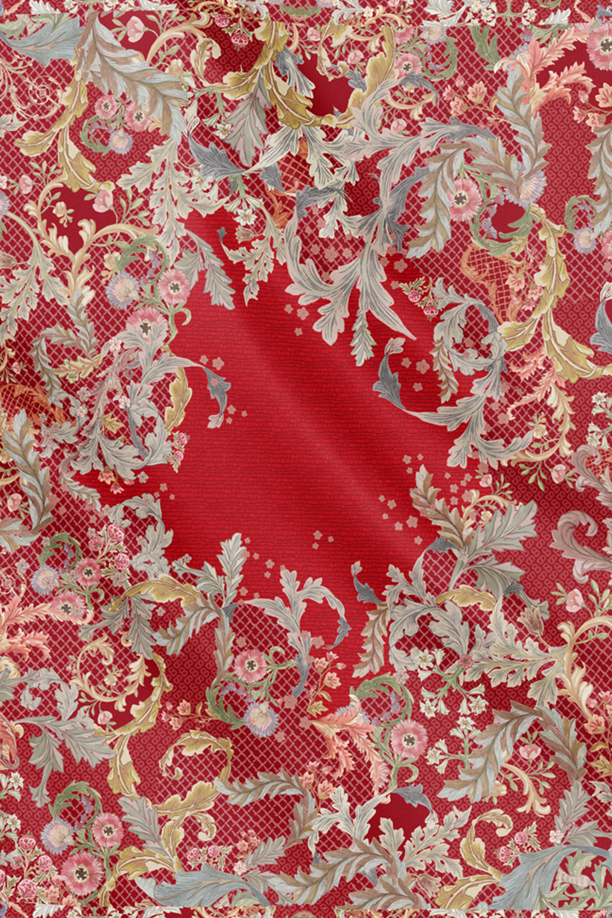 Royale - Grandeur Square - Crimson