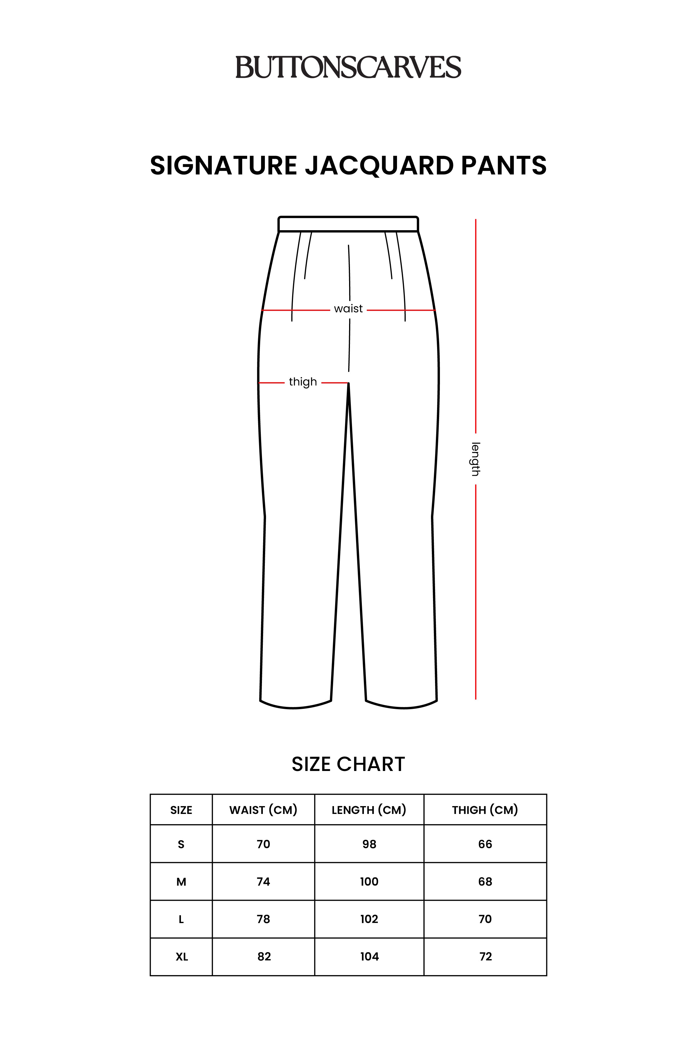 Signature Jacquard Pants - Beige