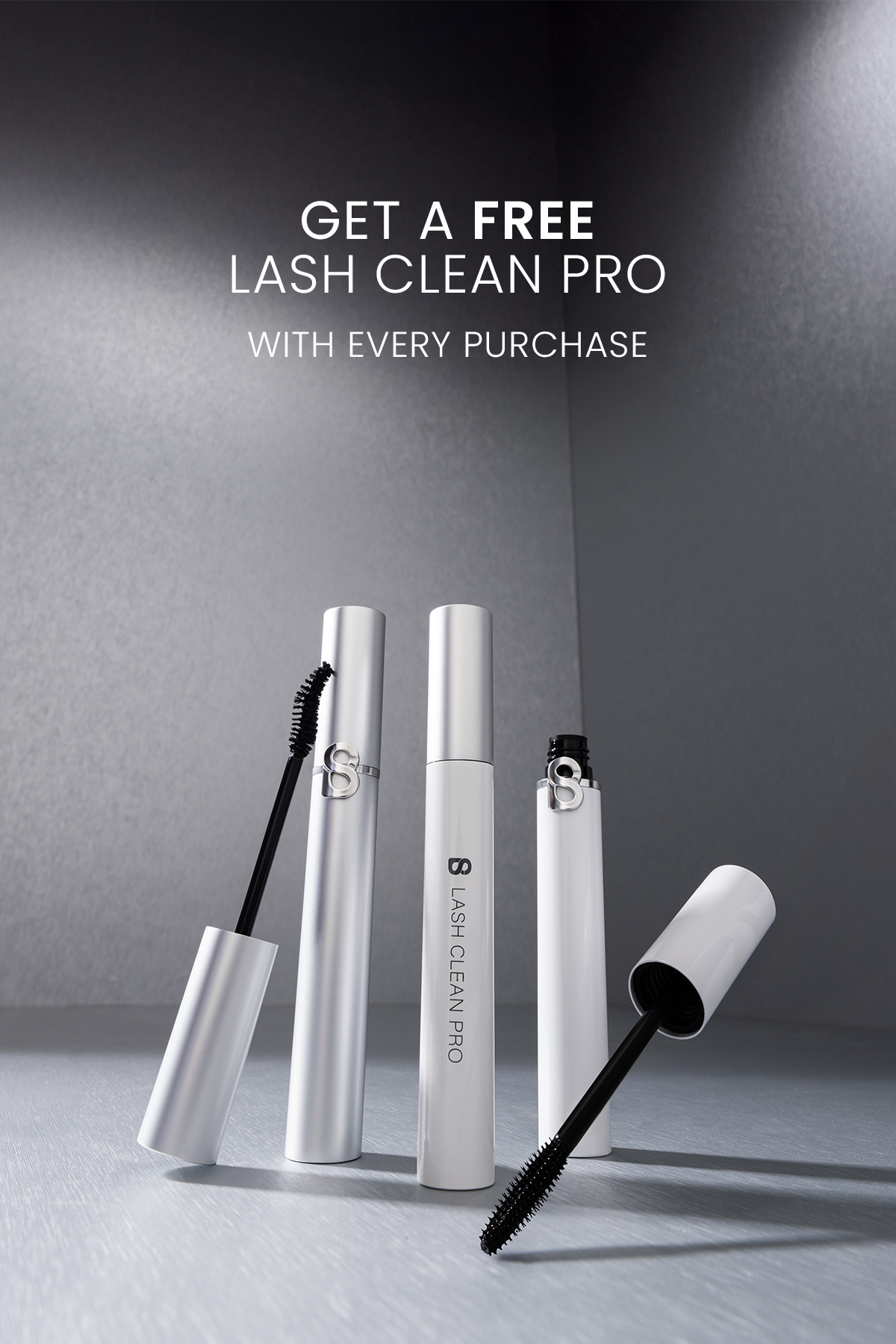 Lashlocks Lengthening & Volumizing Mascara and Lash Clean Pro Set