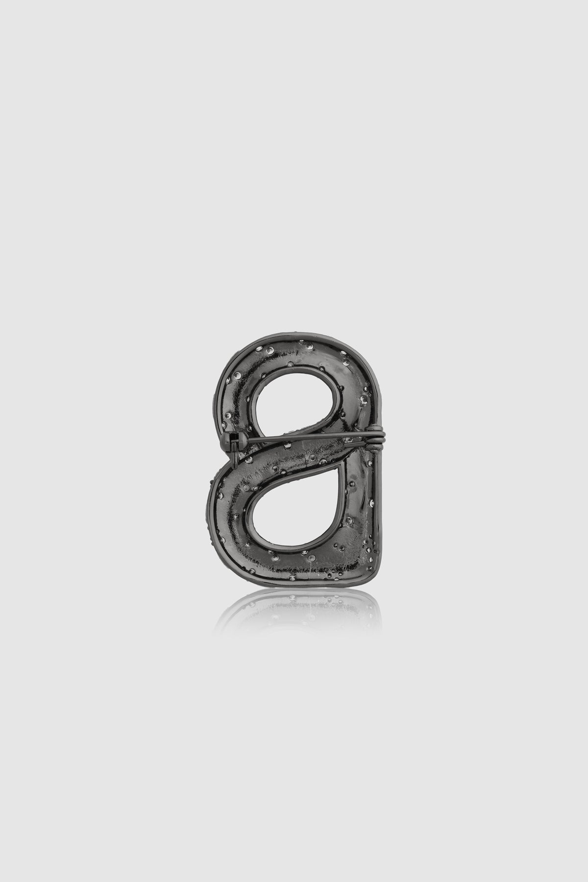 Signature Alara Brooch - Hematite