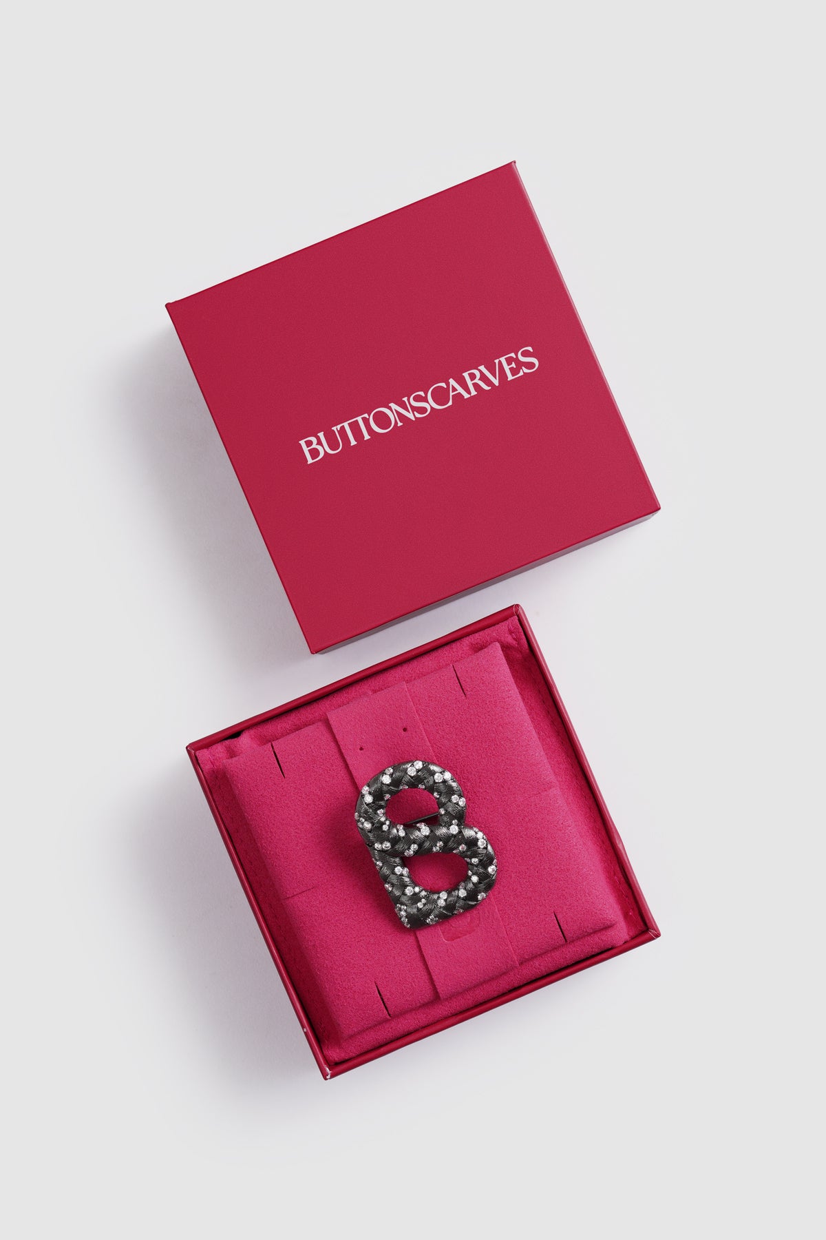 Signature Alara Brooch - Hematite