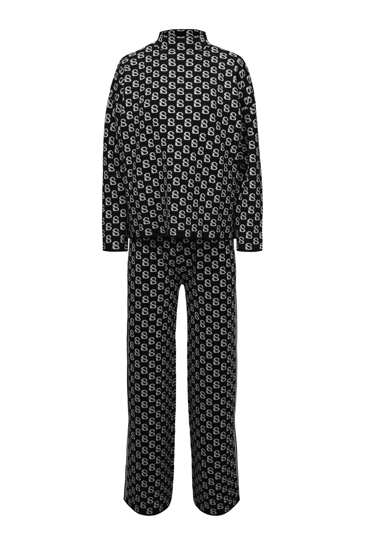 Signature Knit Set - Black