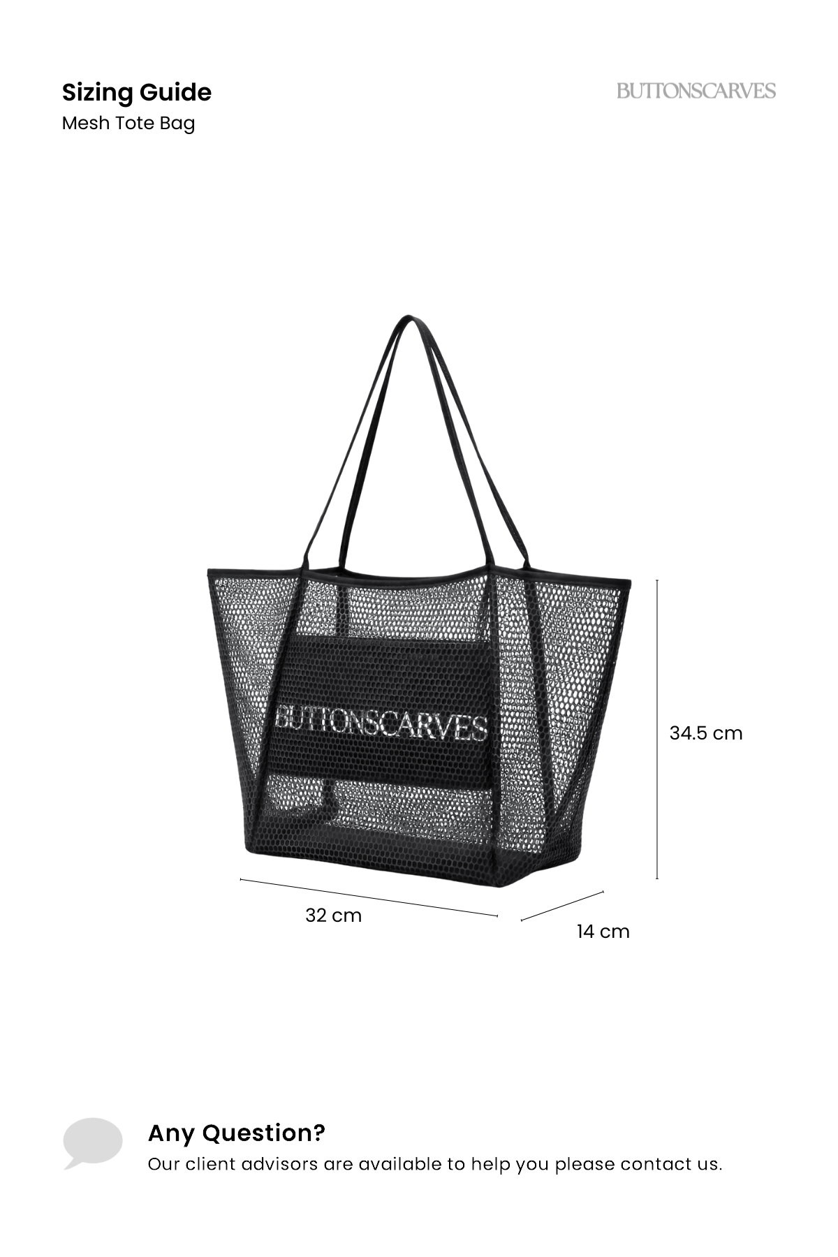 Mesh Tote Bag - Orca