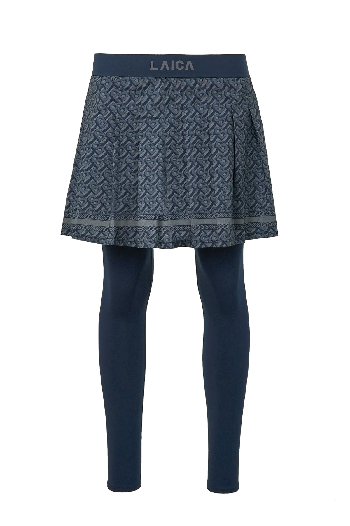 Athleisure Skirted Legging - Navy