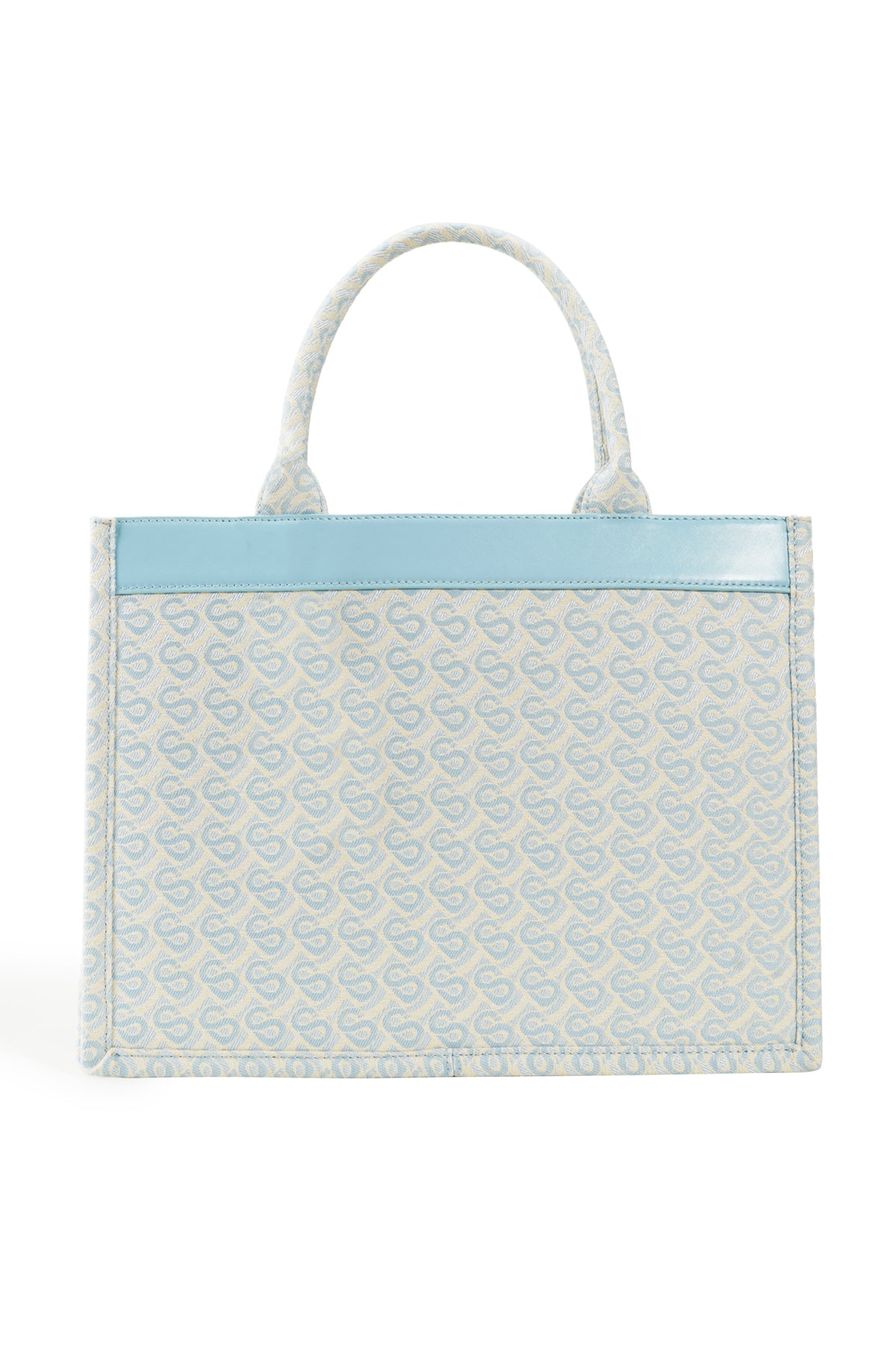 Bimu Jakarlı Tote Çanta Büyük Boy - Skyway