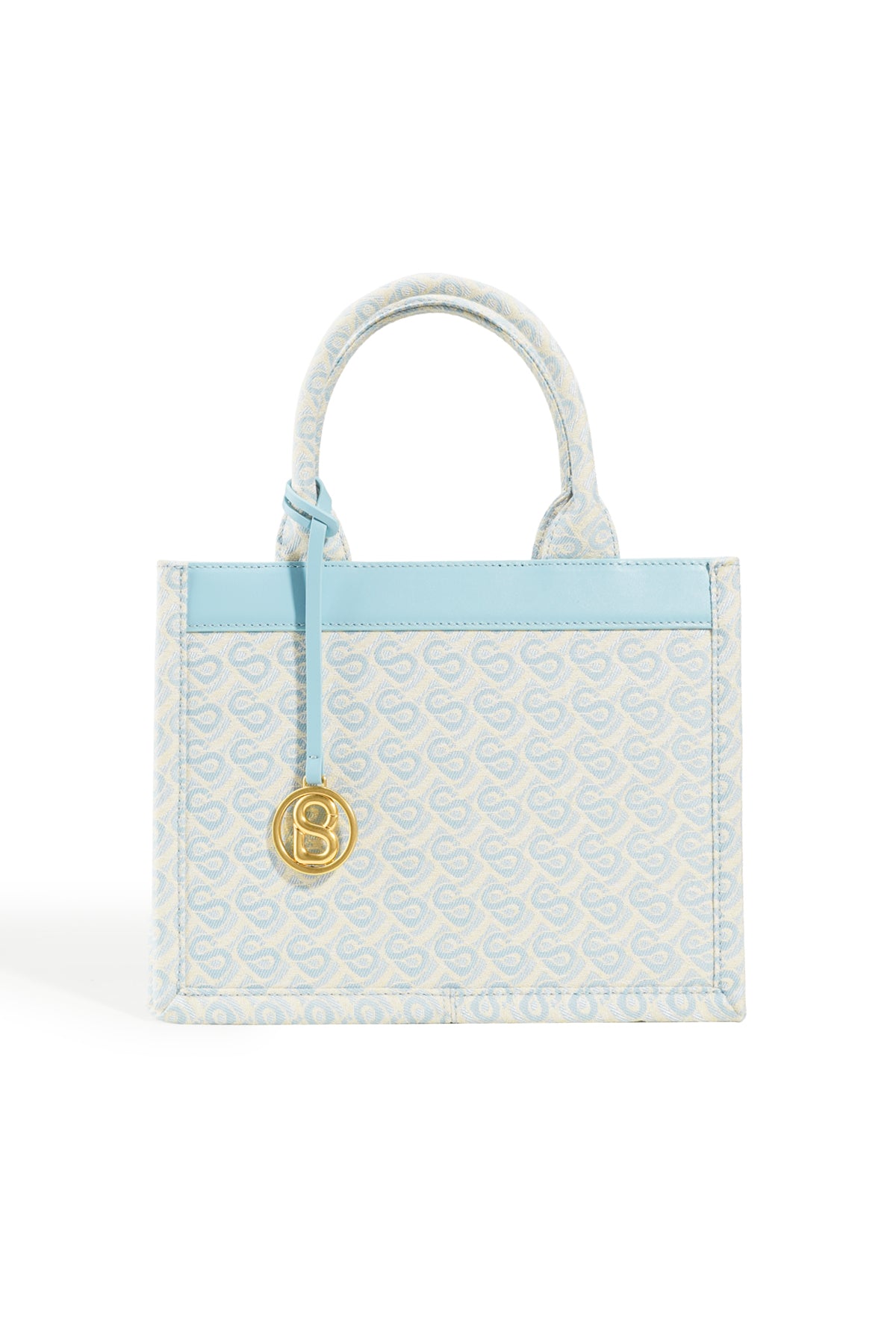 Bimu Jakarlı Tote Çanta Küçük - Skyway