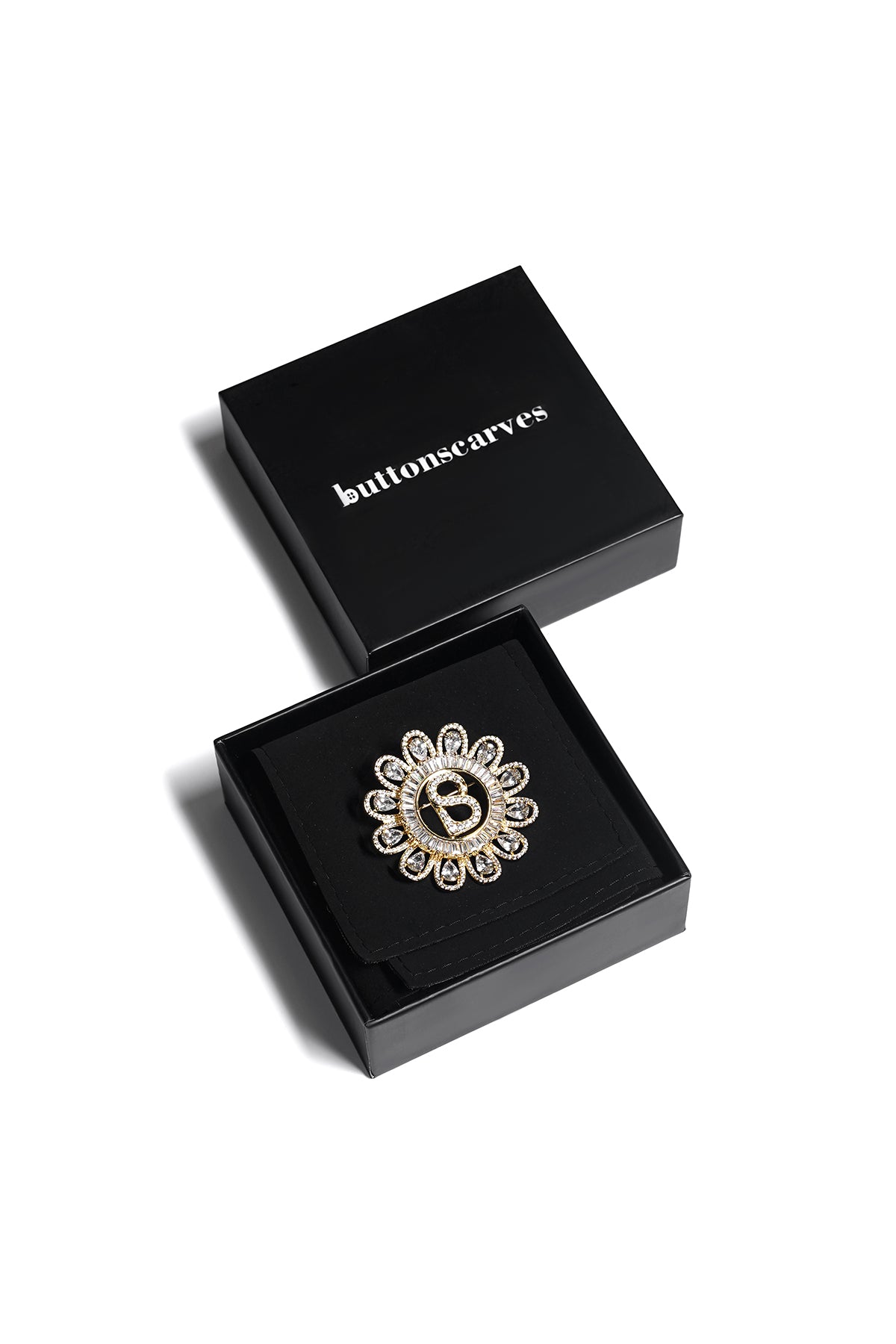 Solara Brooch - Gold