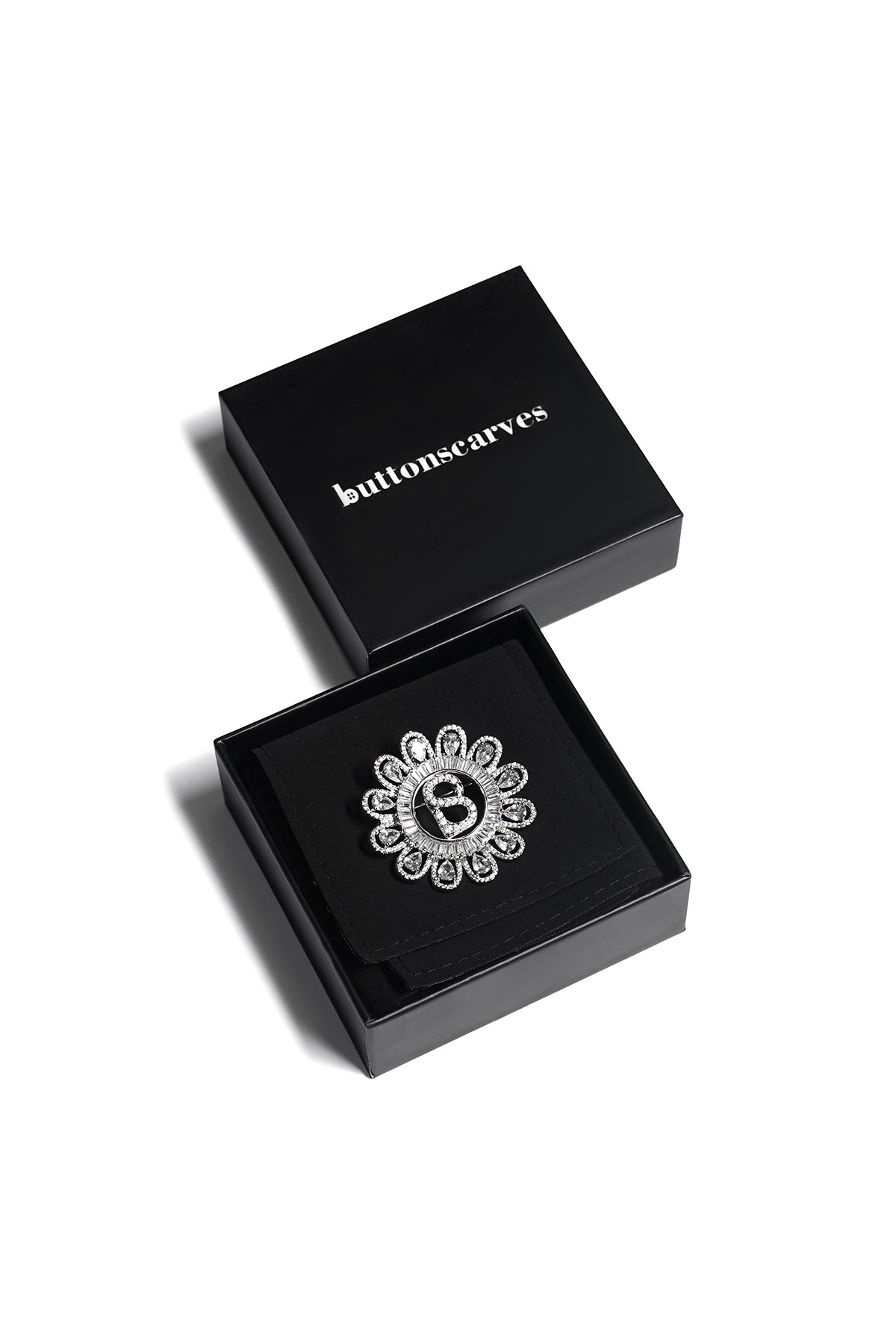 Solara Brooch - Silver