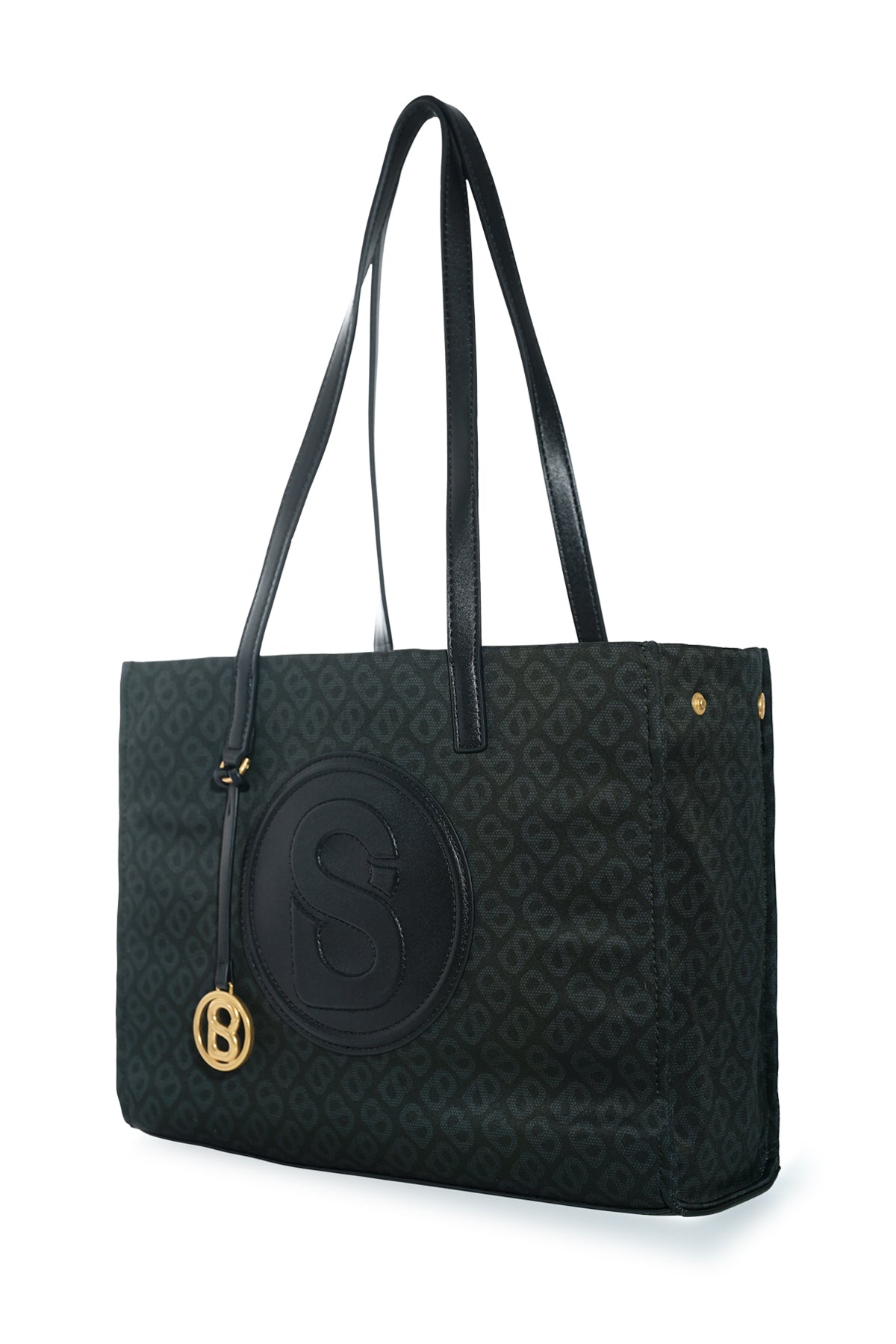 Tapis Aaliya Printed Tote Bag - Black