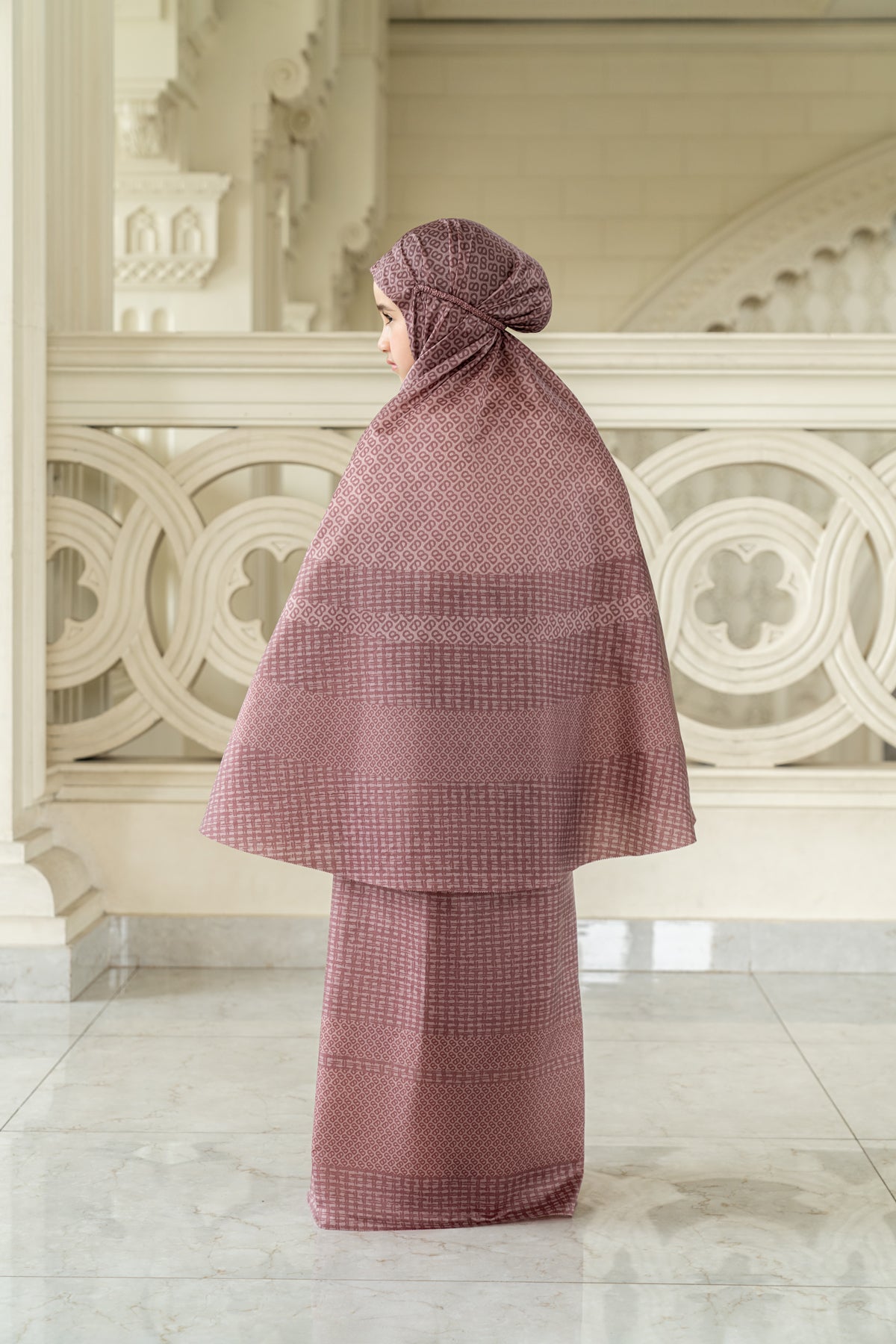 Tapis Abstre Kids Capsule Prayer Robe - Redwood