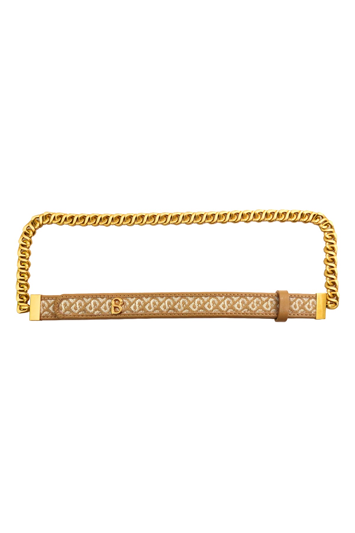 Tapis Chain Belt - Mustard