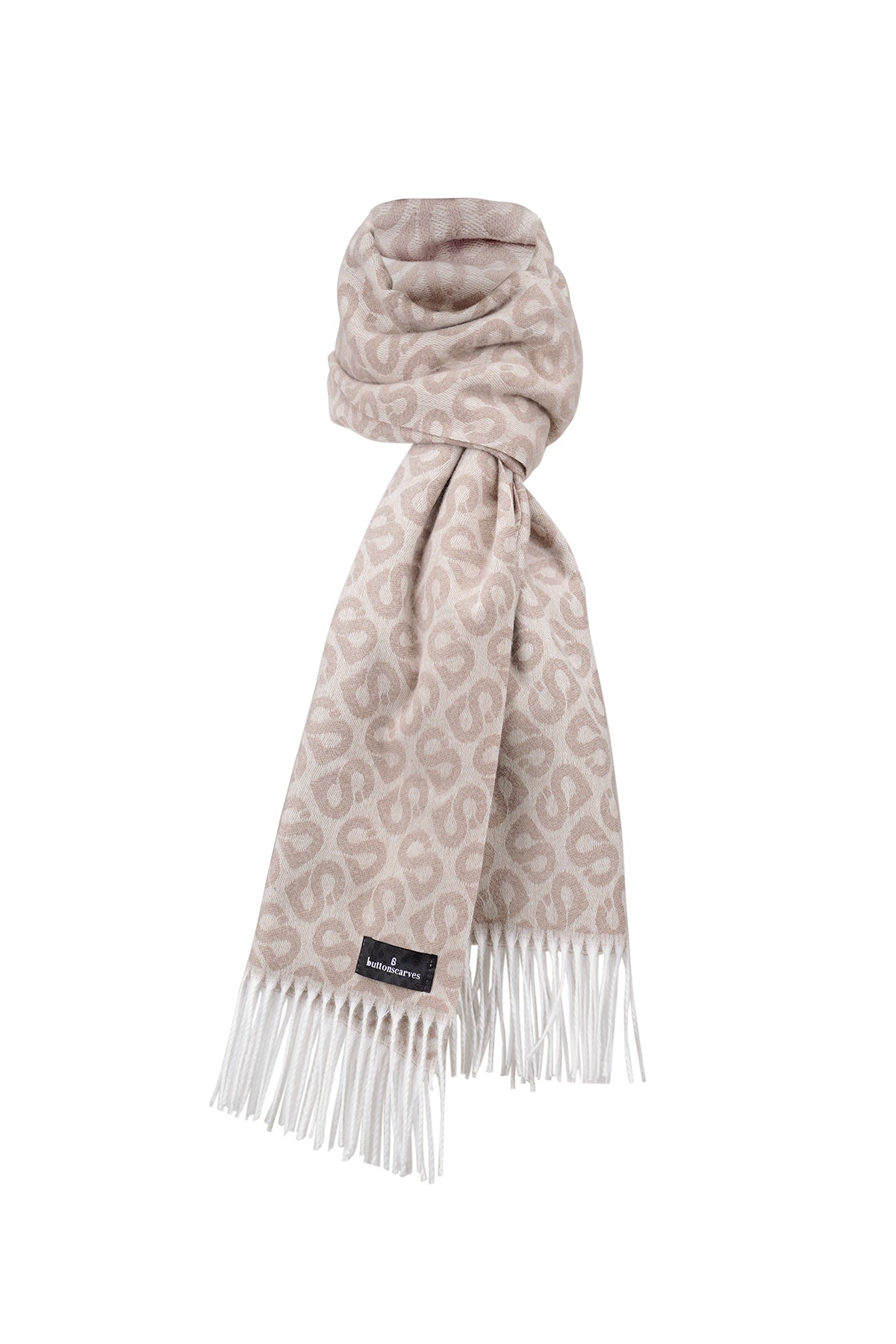 Tapis Neck Shawl - Warm Taupe