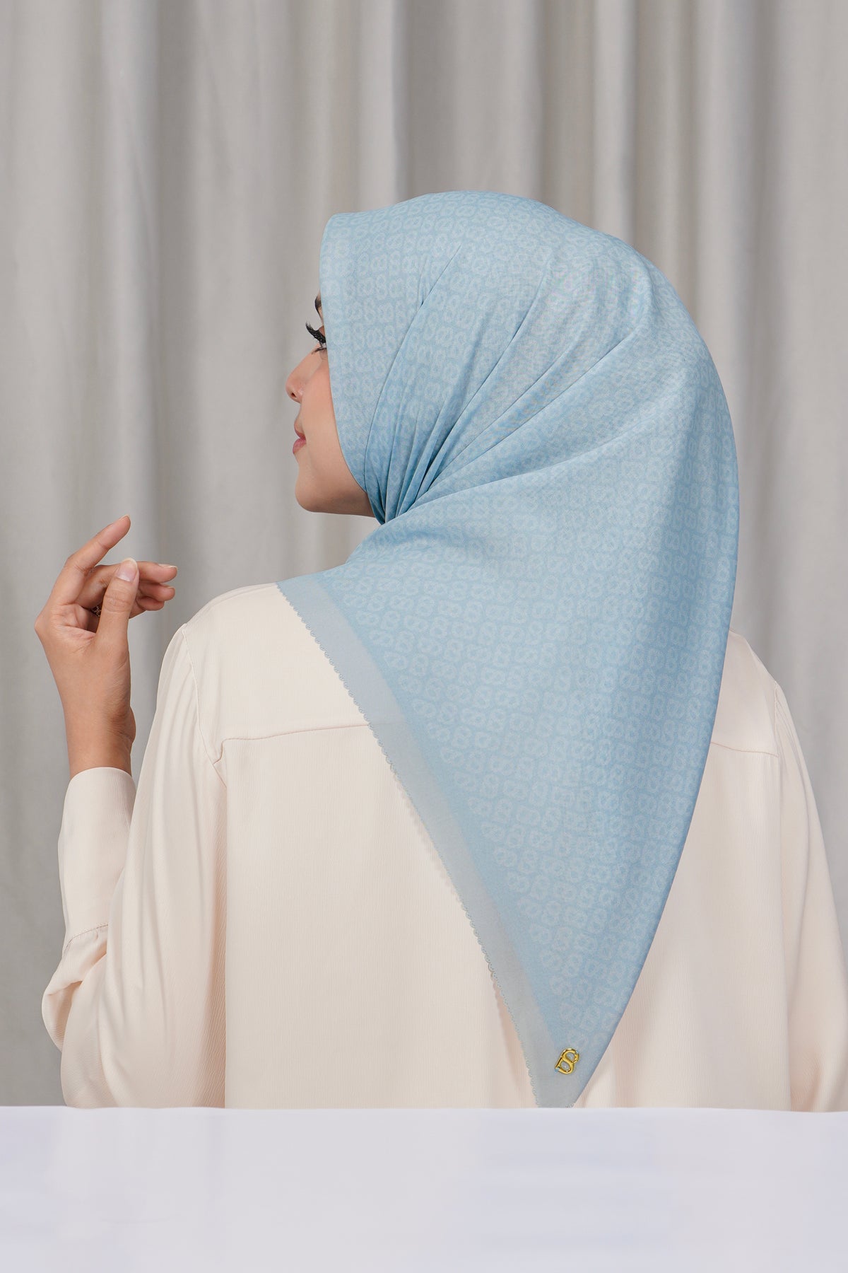 Tapis Square - Baby Blue