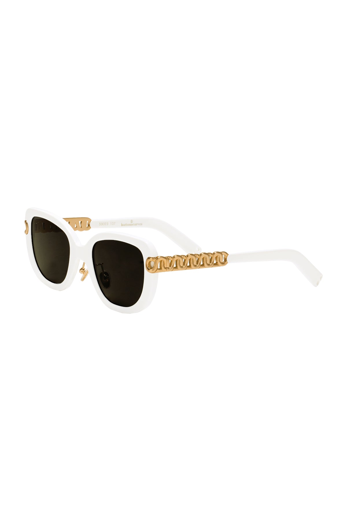 Rose Sunglasses - White
