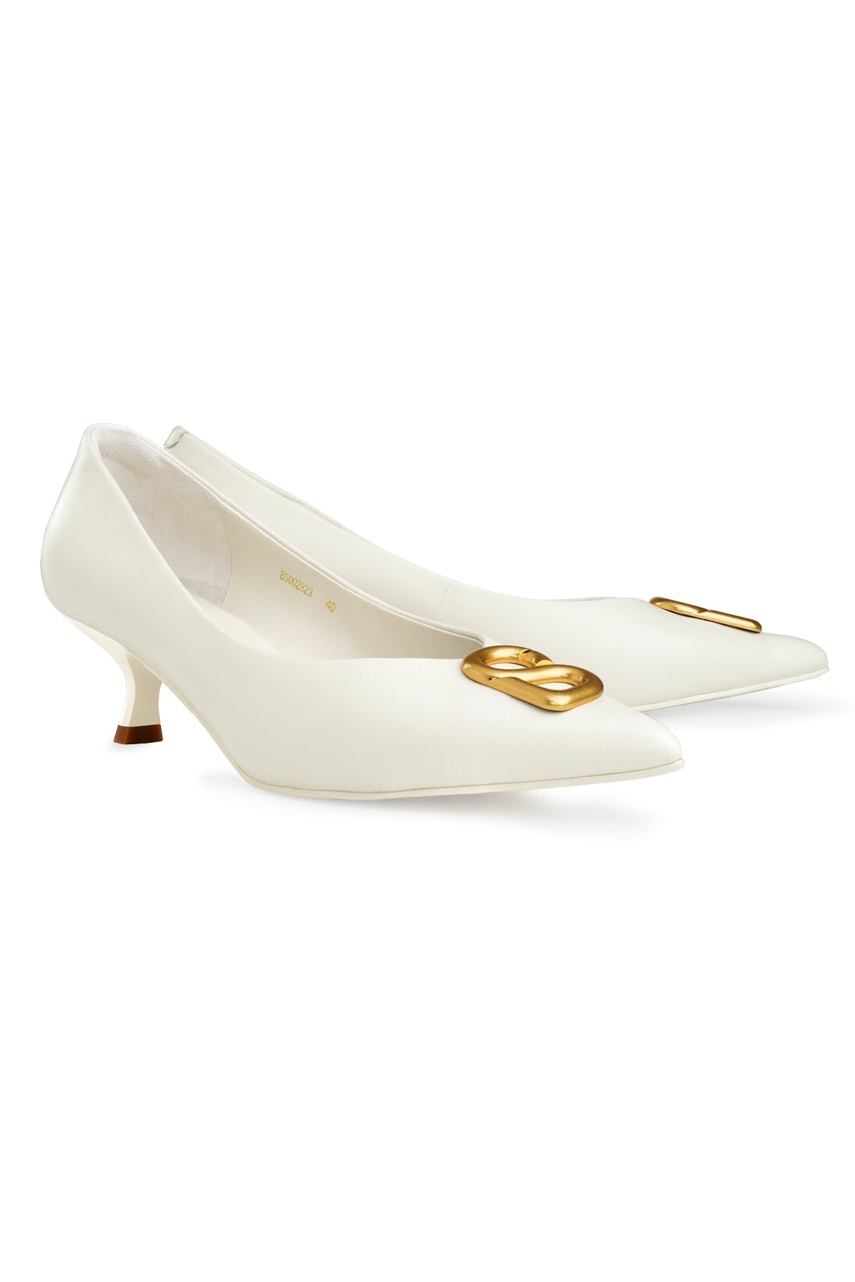 Khloe Heels White - Main Image