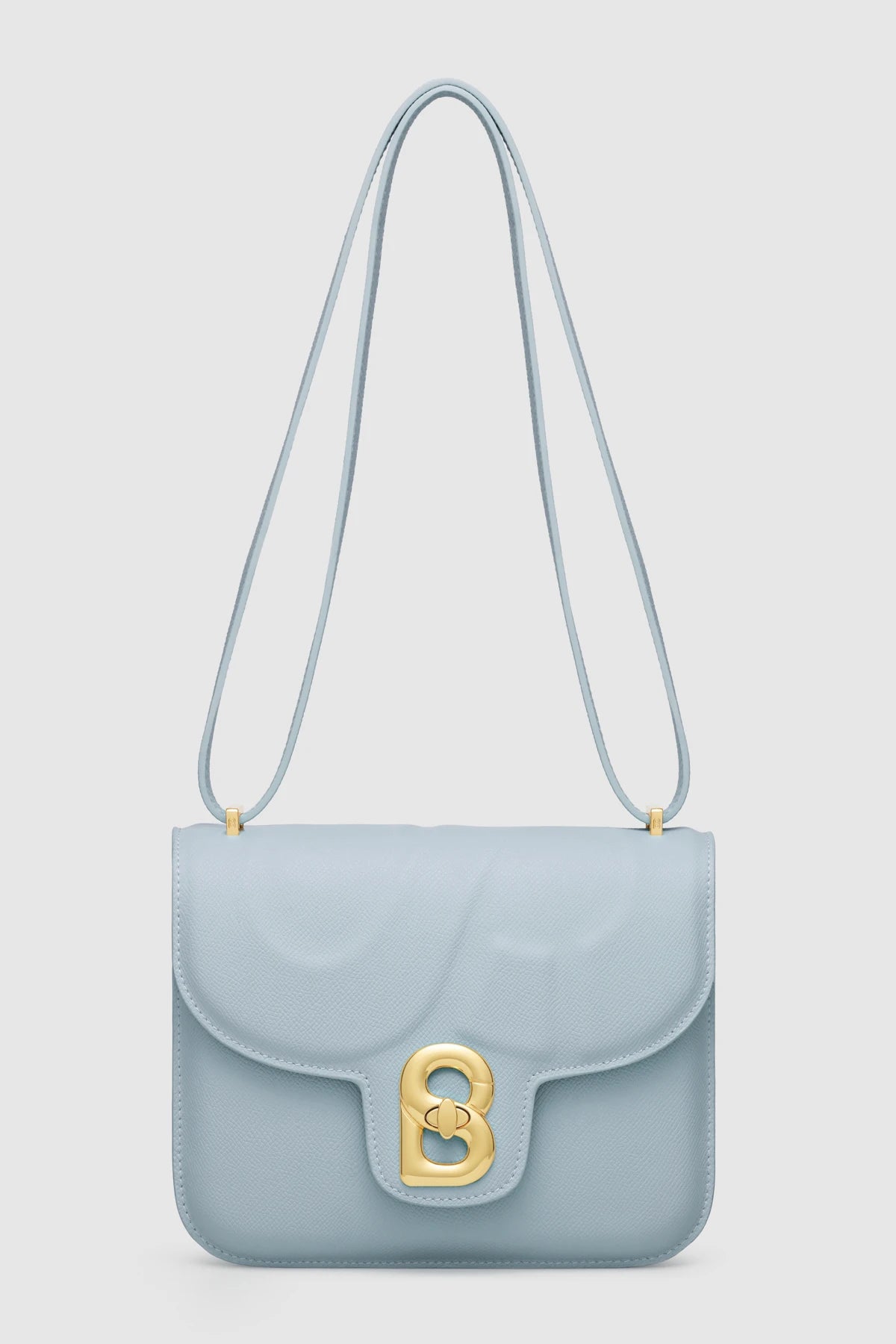 Tas Buttonscarves Alba Bag Medium warna biru tampak depan