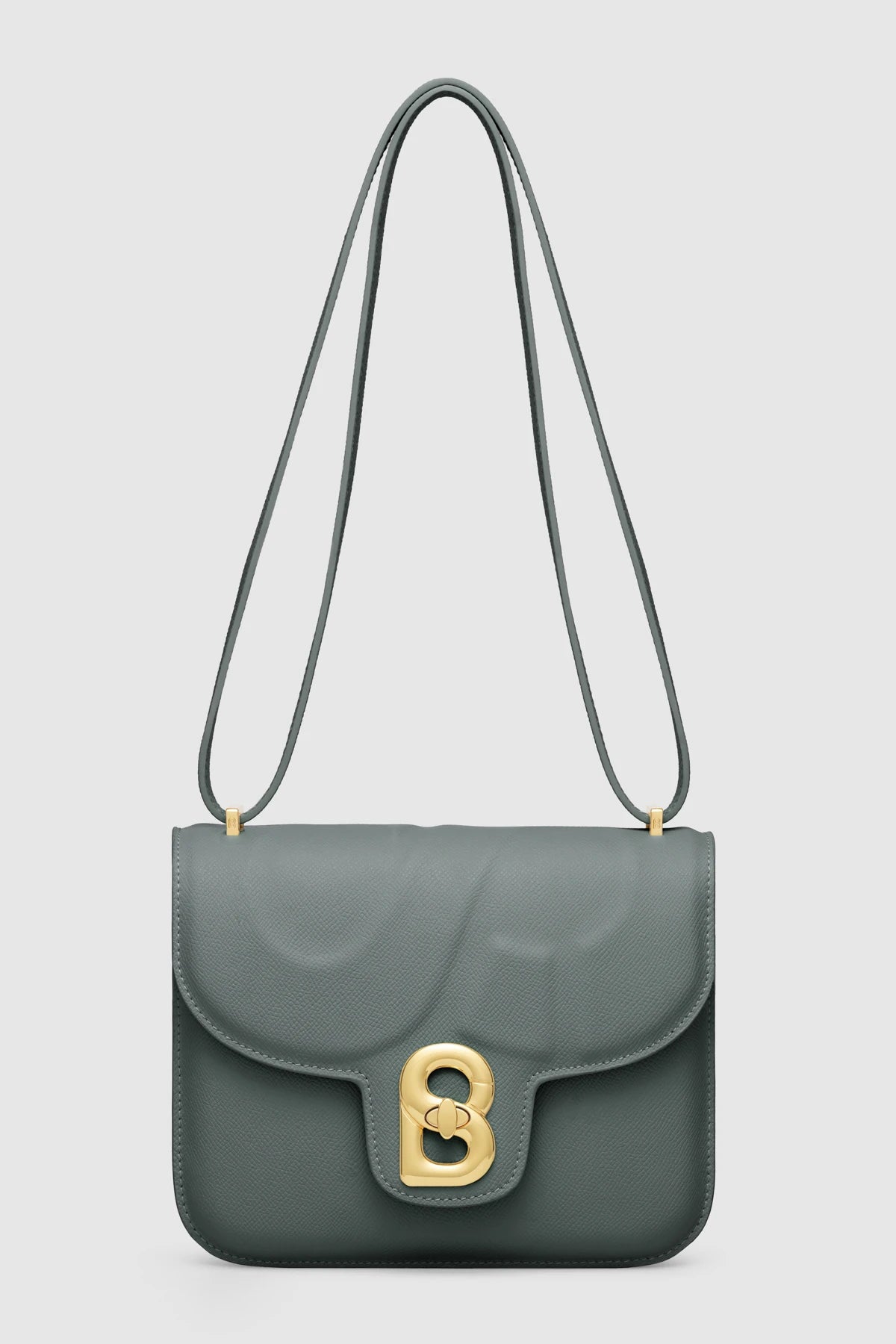 Tas Buttonscarves Alba Bag Medium warna hijau tampak depan