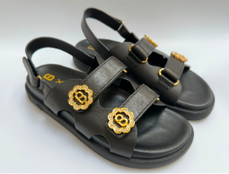 Buttonscarves X Chupa Chups Sandal - Black